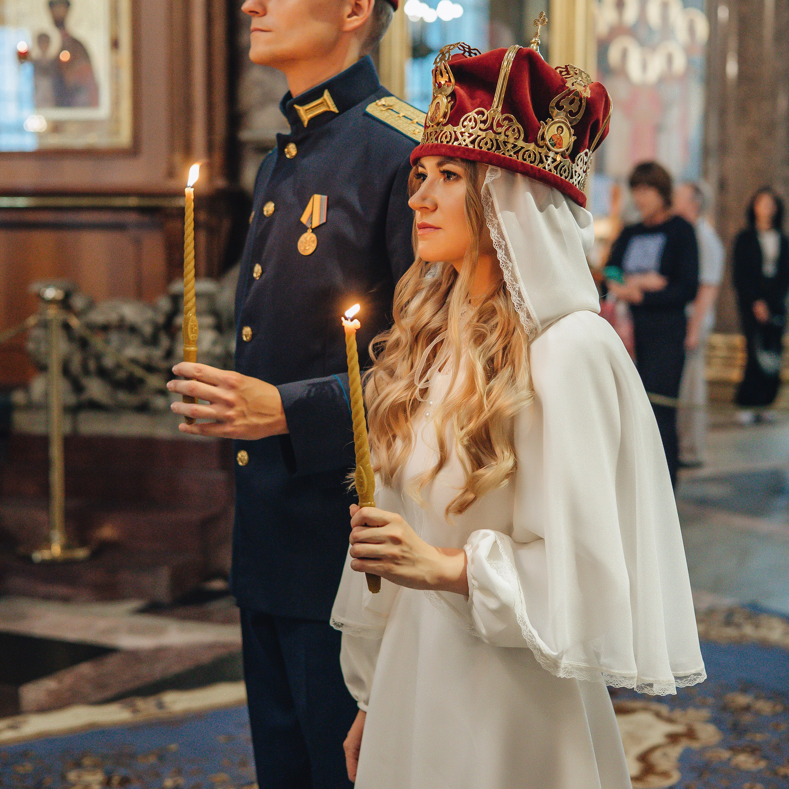 Оля и Леша. Венчание. Казанский собор