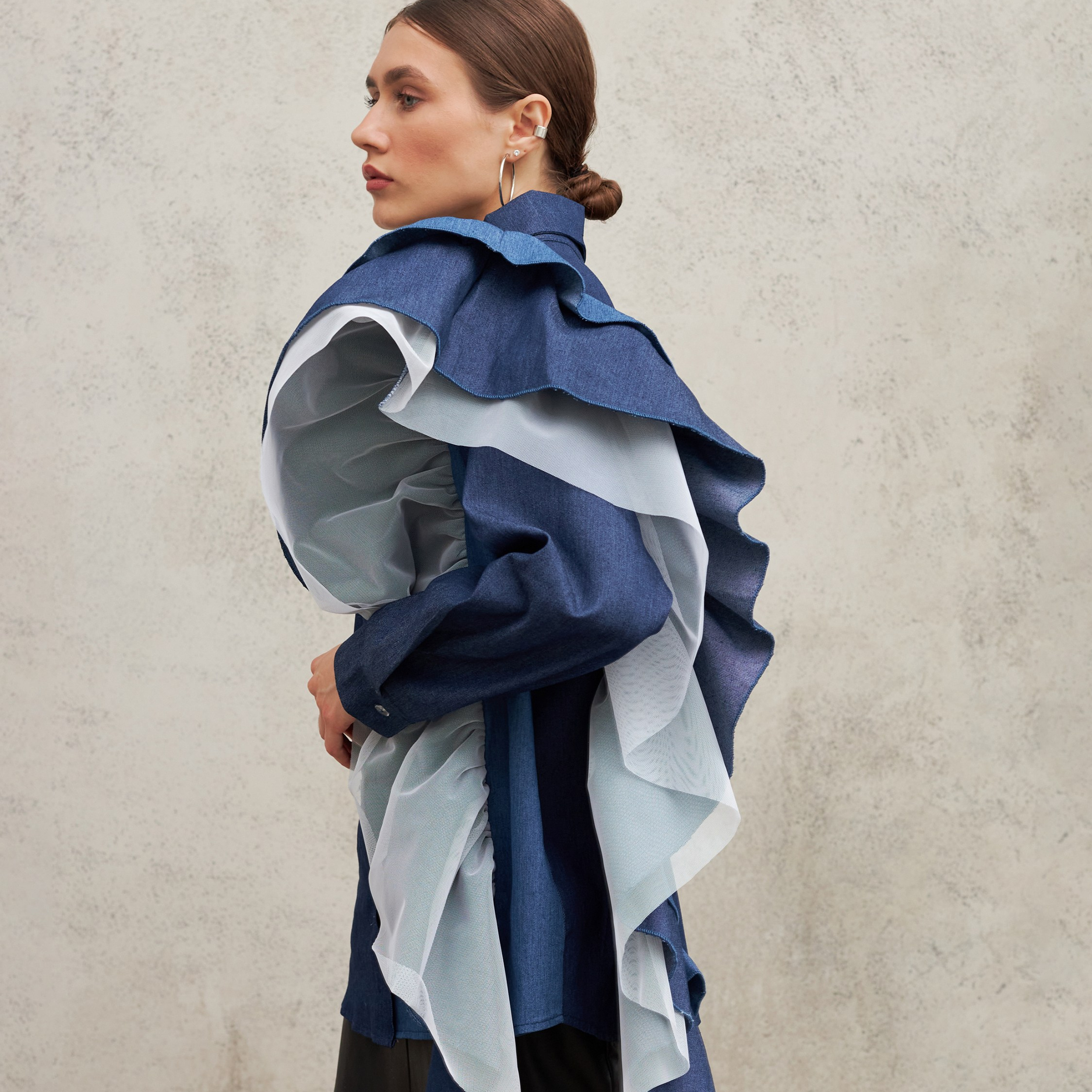 Рубашки с&nbsp;воланами