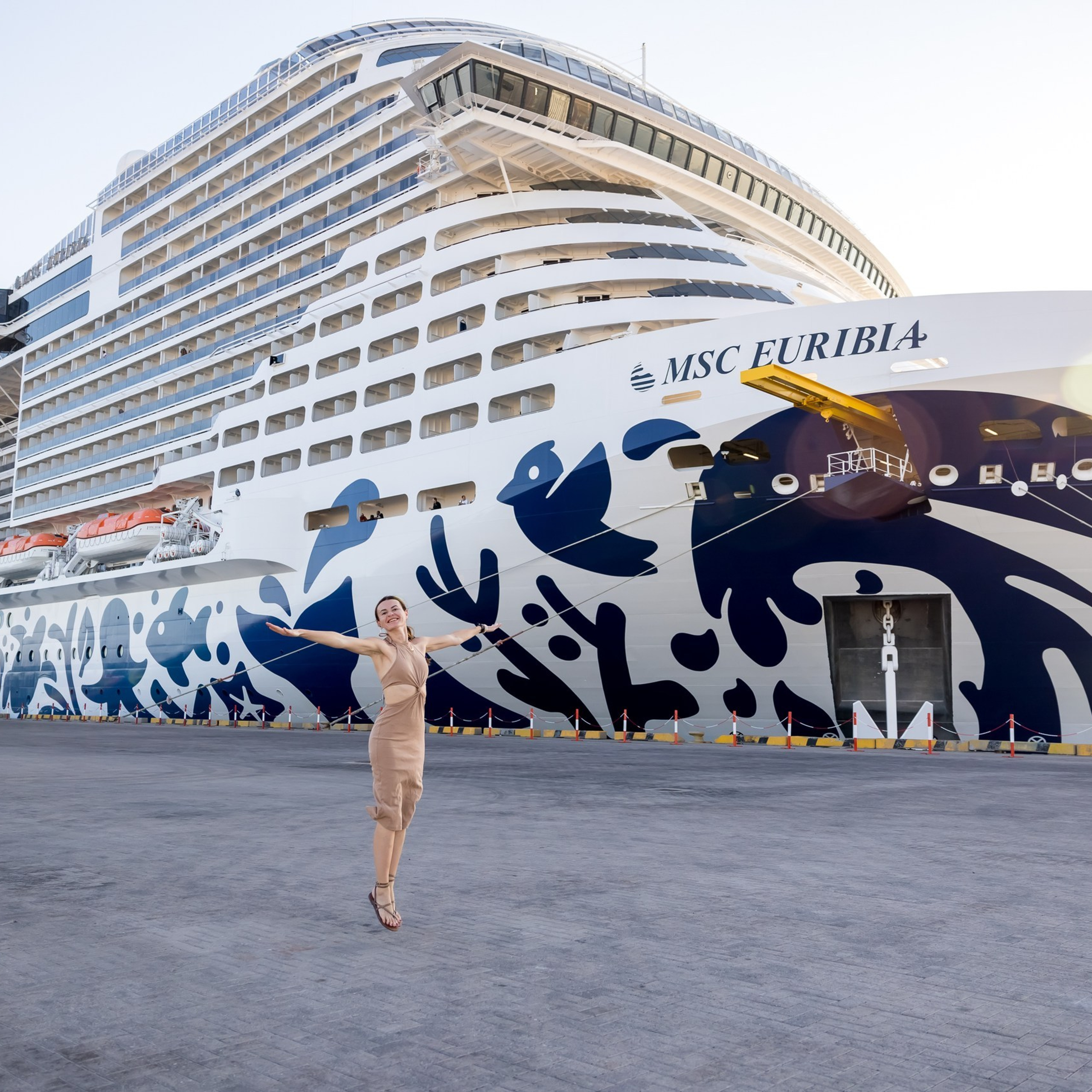 MSC Euribia Дубай — Доха — Бахрейн — Абу-Даби