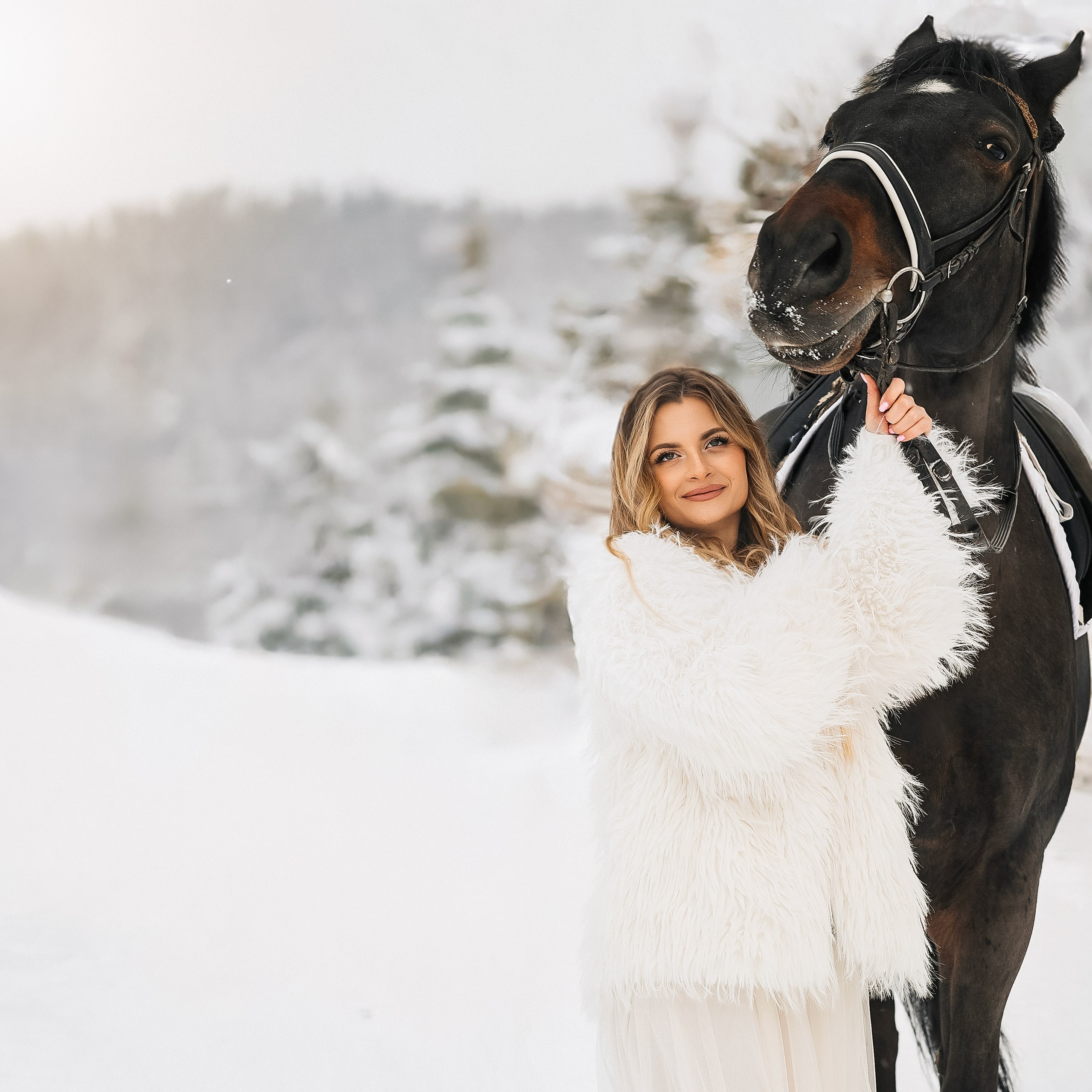 Фотосессия в конном клубе