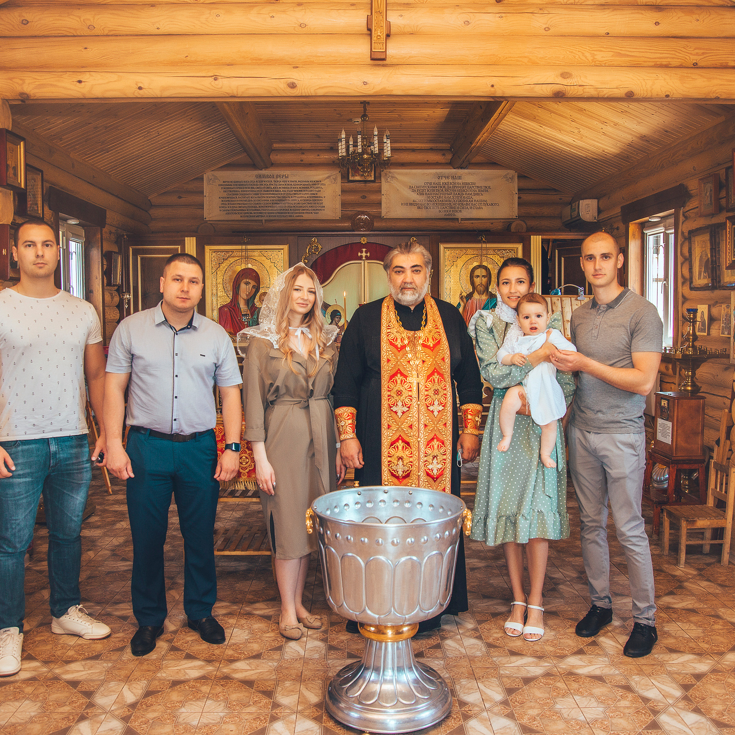 Крещение. Фотограф новорожденных Ростов-на-Дону Яна Рутта