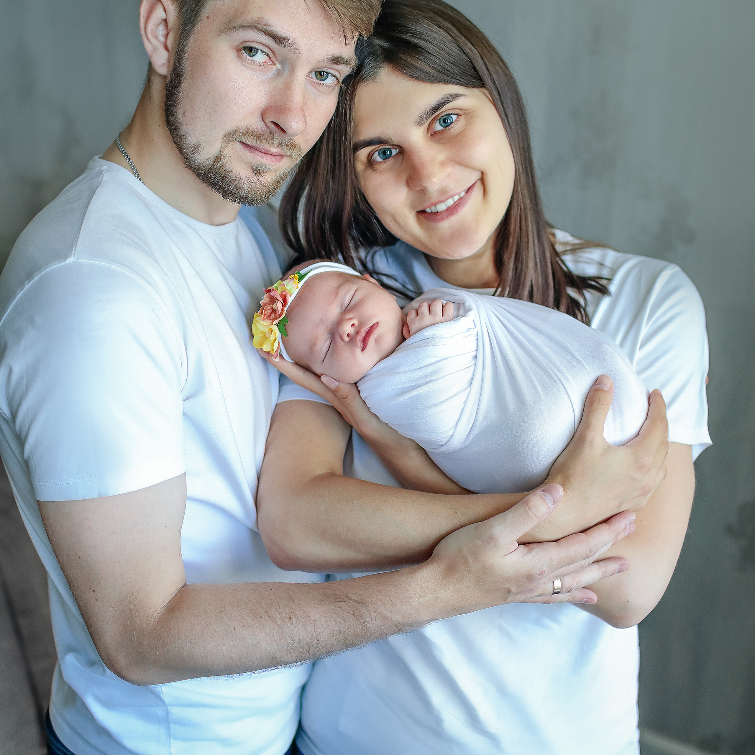 Семейные кадры. Фотограф новорожденных Ростов-на-Дону Яна Рутта