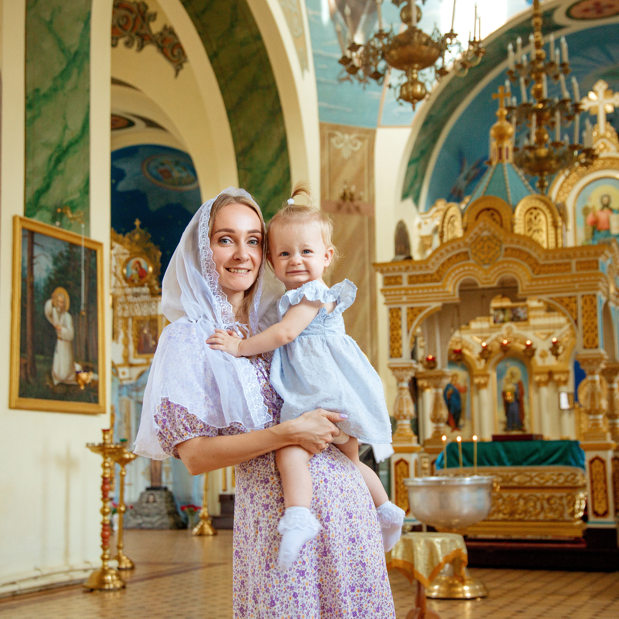 Крещение. Фотограф новорожденных Ростов-на-Дону Яна Рутта