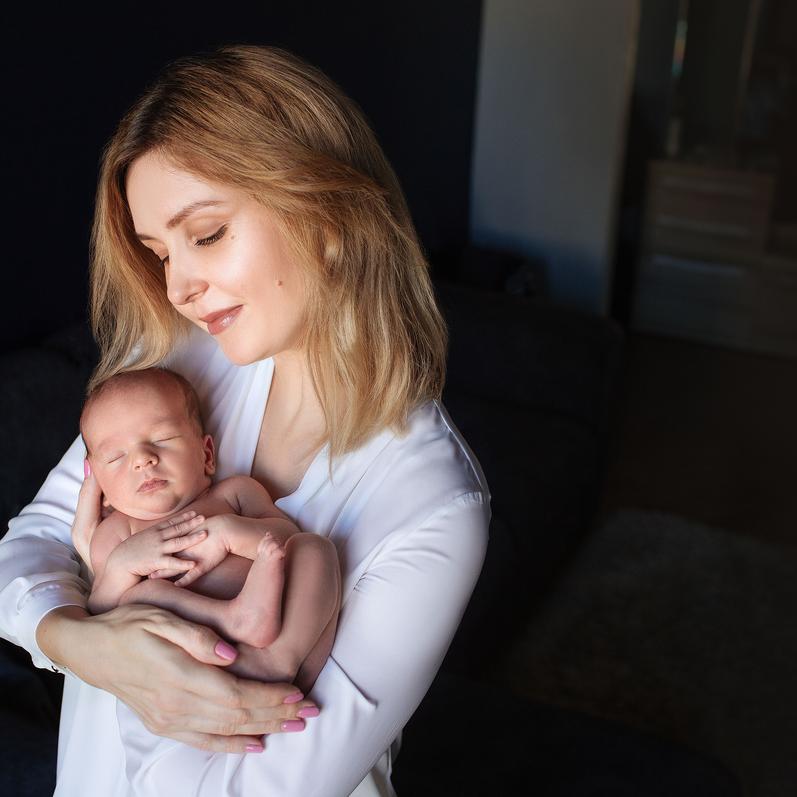 Семейные кадры. Фотограф новорожденных Ростов-на-Дону Яна Рутта