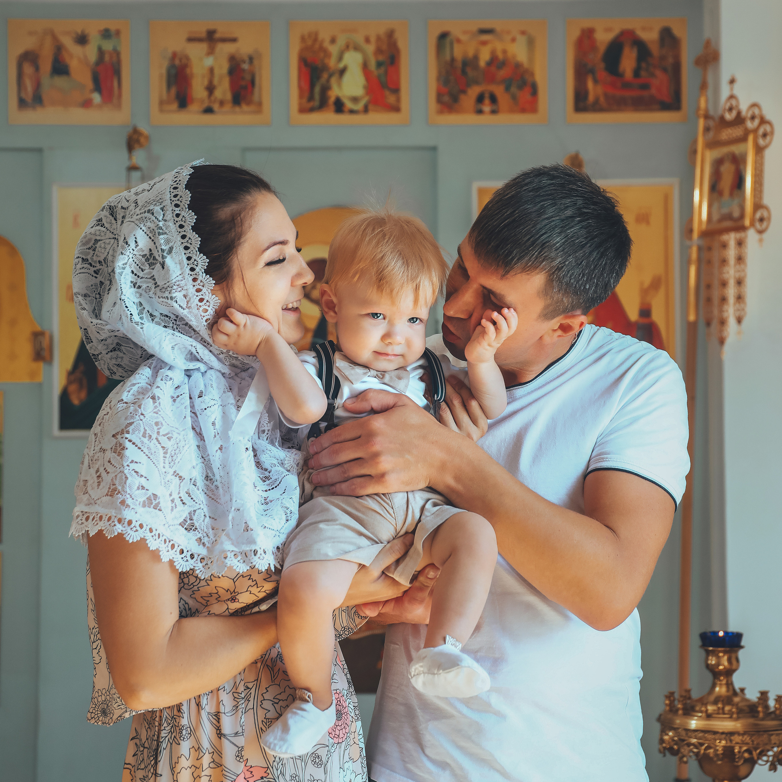 Крещение. Фотограф новорожденных Ростов-на-Дону Яна Рутта