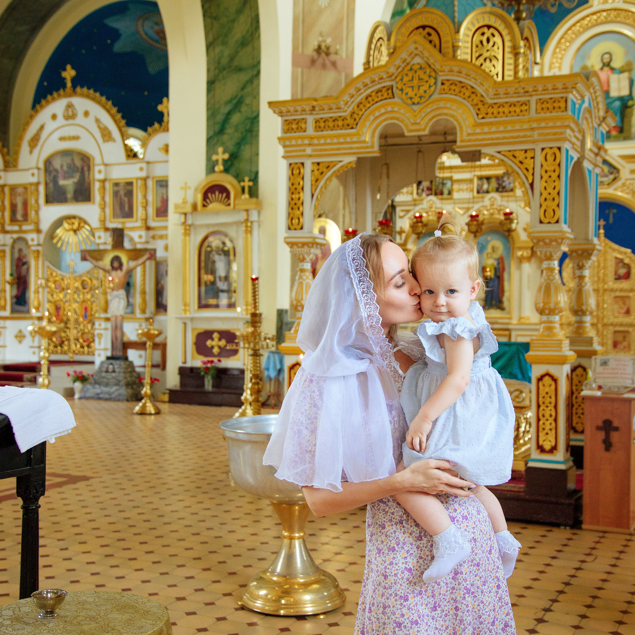 Крещение. Фотограф новорожденных Ростов-на-Дону Яна Рутта