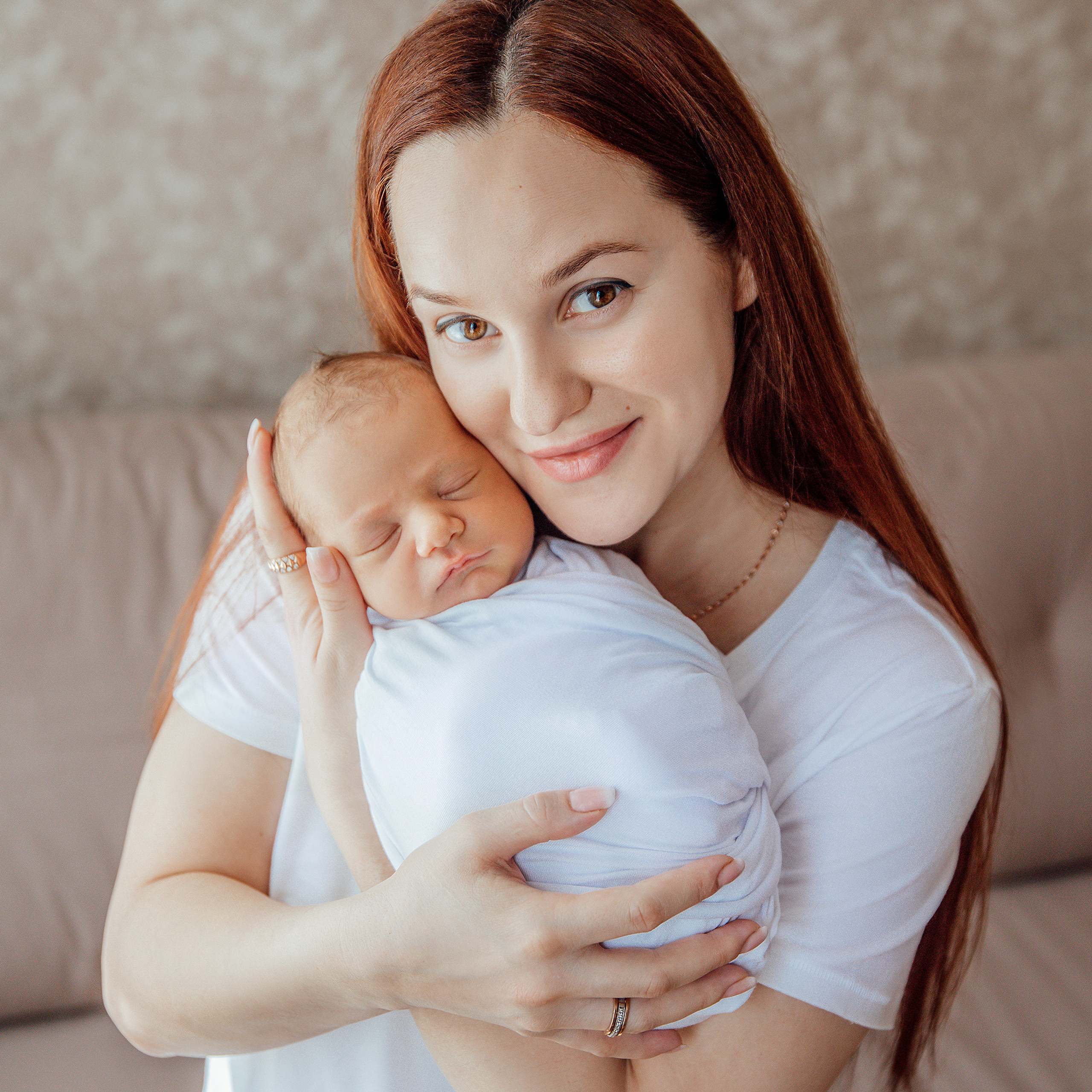 Семейные кадры. Фотограф новорожденных Ростов-на-Дону Яна Рутта