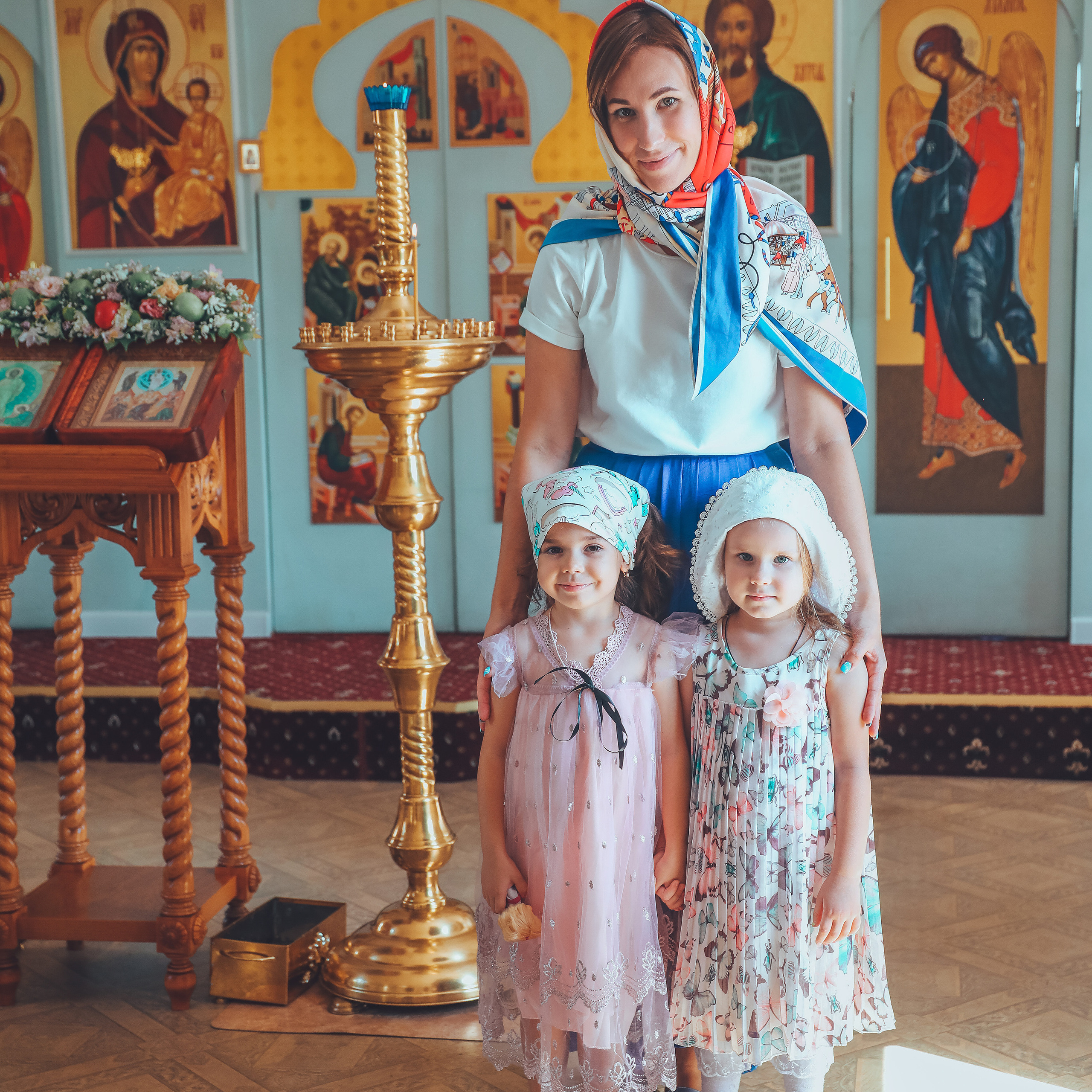 Крещение. Фотограф новорожденных Ростов-на-Дону Яна Рутта