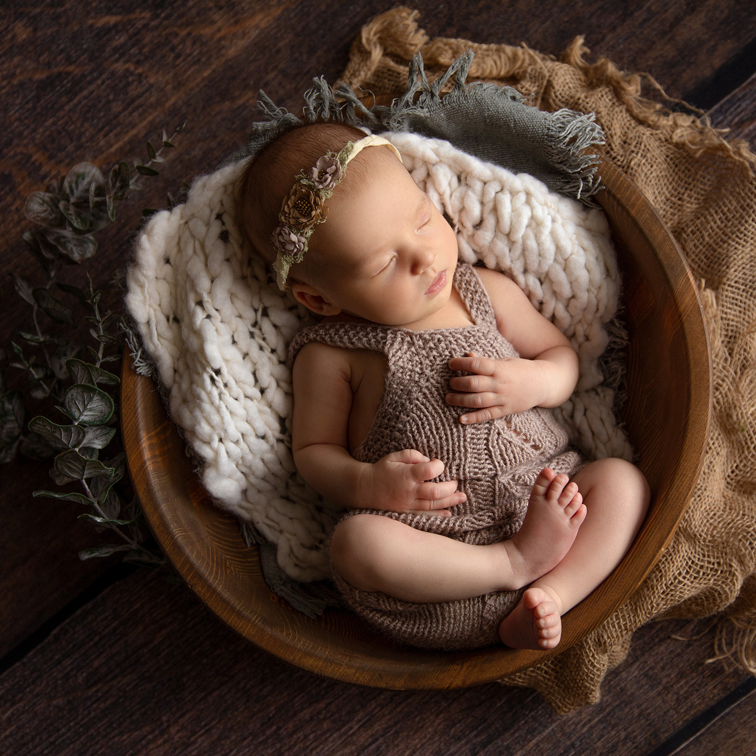 Newborn Малышки. Фотограф новорожденных Ростов-на-Дону Яна Рутта