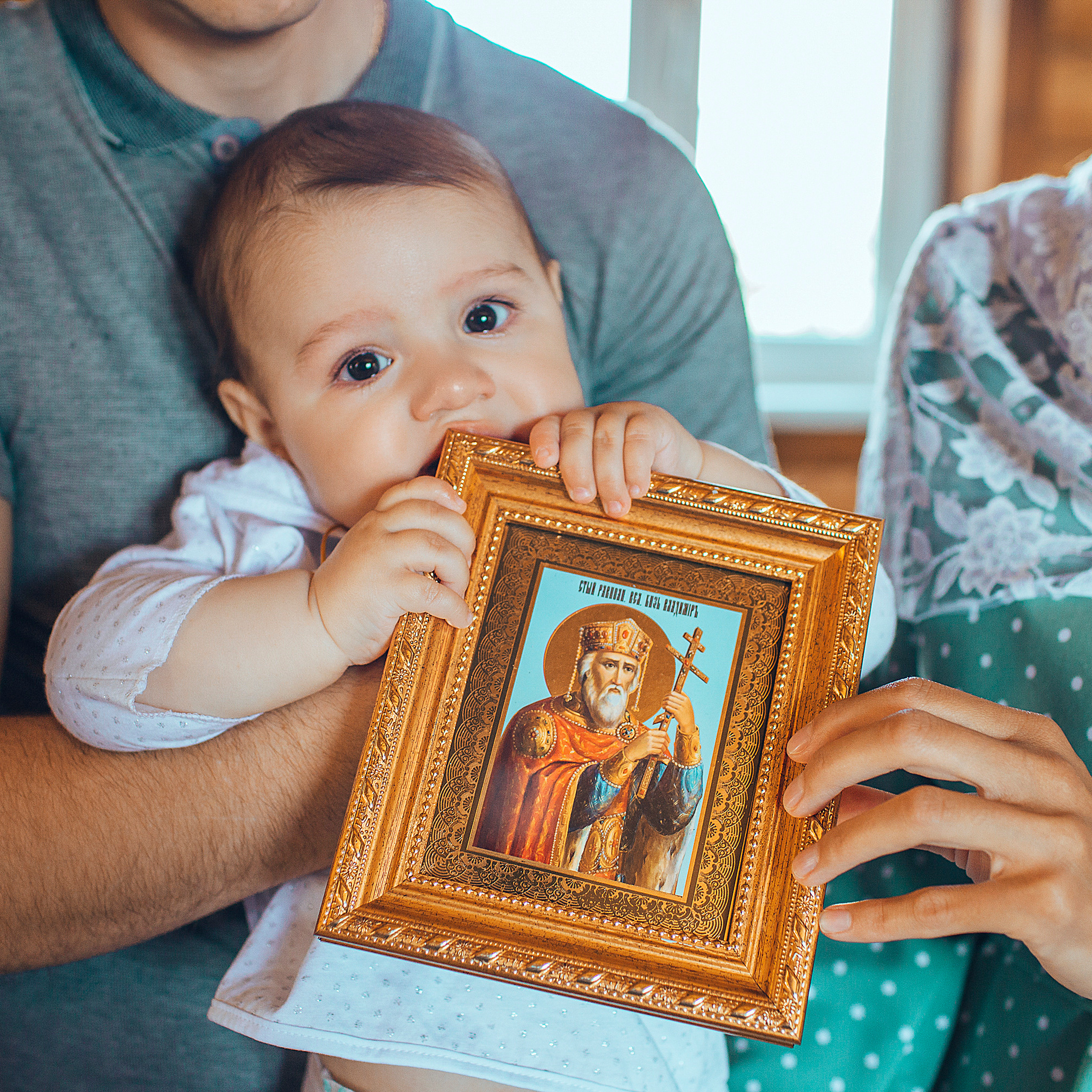 Крещение. Фотограф новорожденных Ростов-на-Дону Яна Рутта