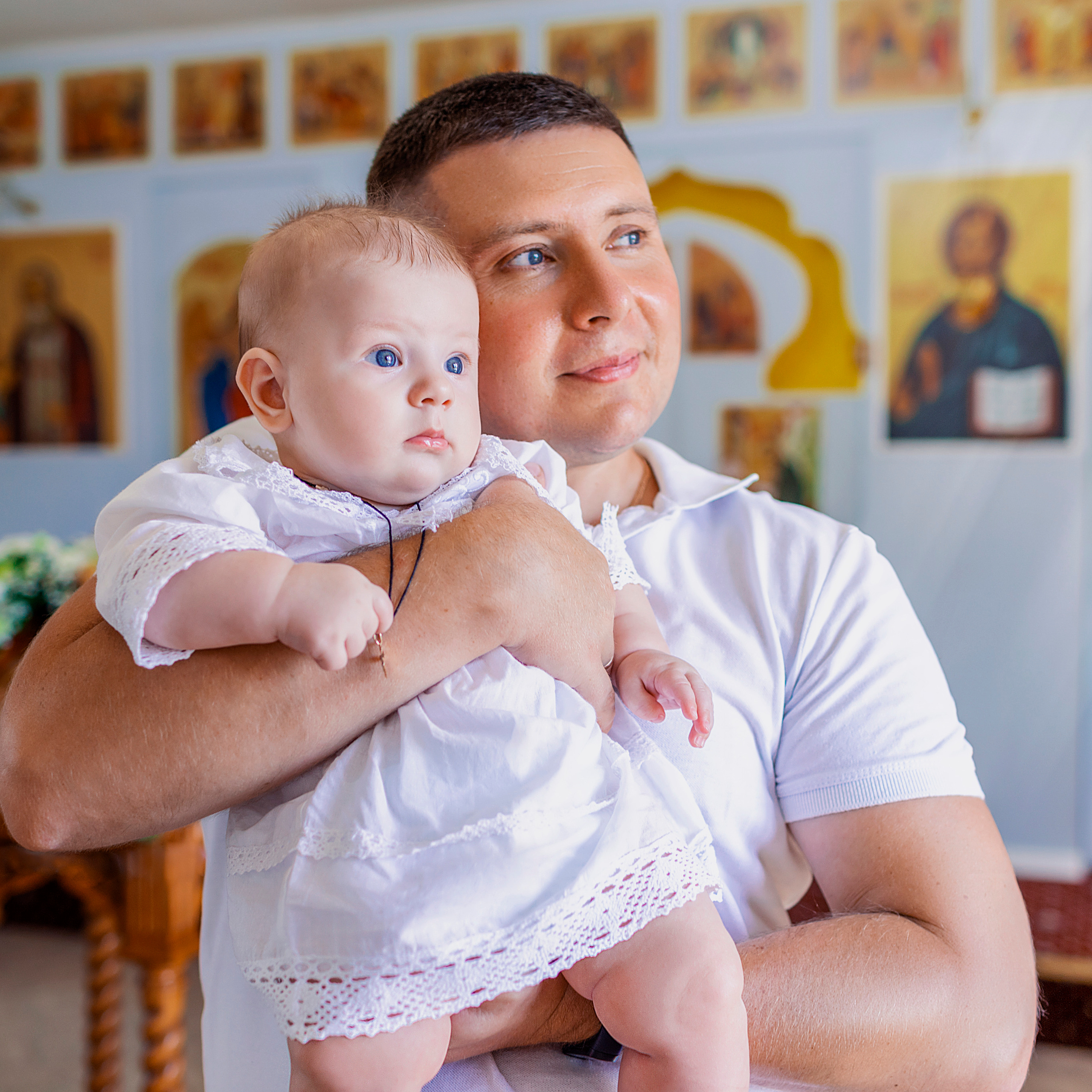 Крещение. Фотограф новорожденных Ростов-на-Дону Яна Рутта