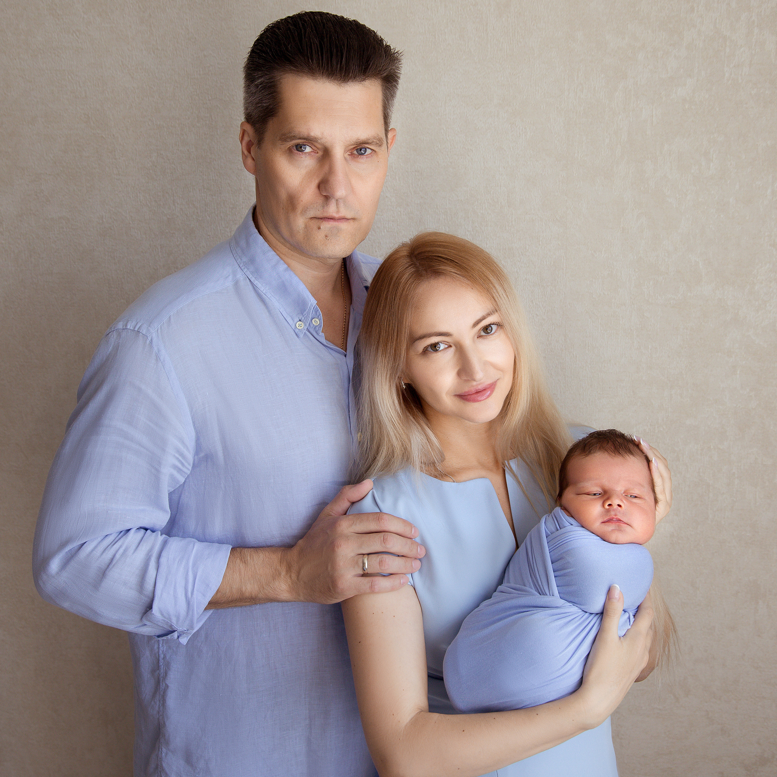 Семейные кадры. Фотограф новорожденных Ростов-на-Дону Яна Рутта