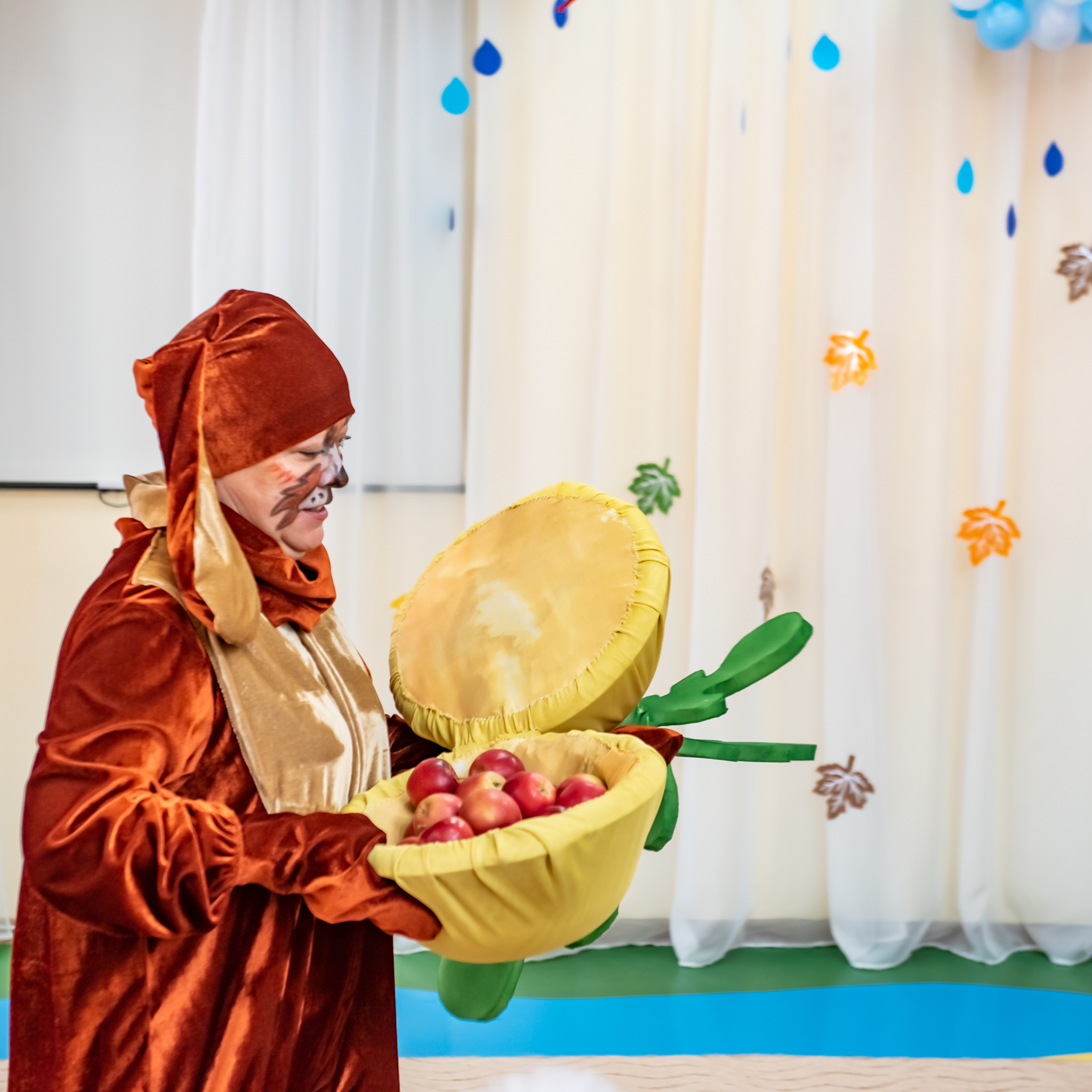 Съемка праздника в детском саду