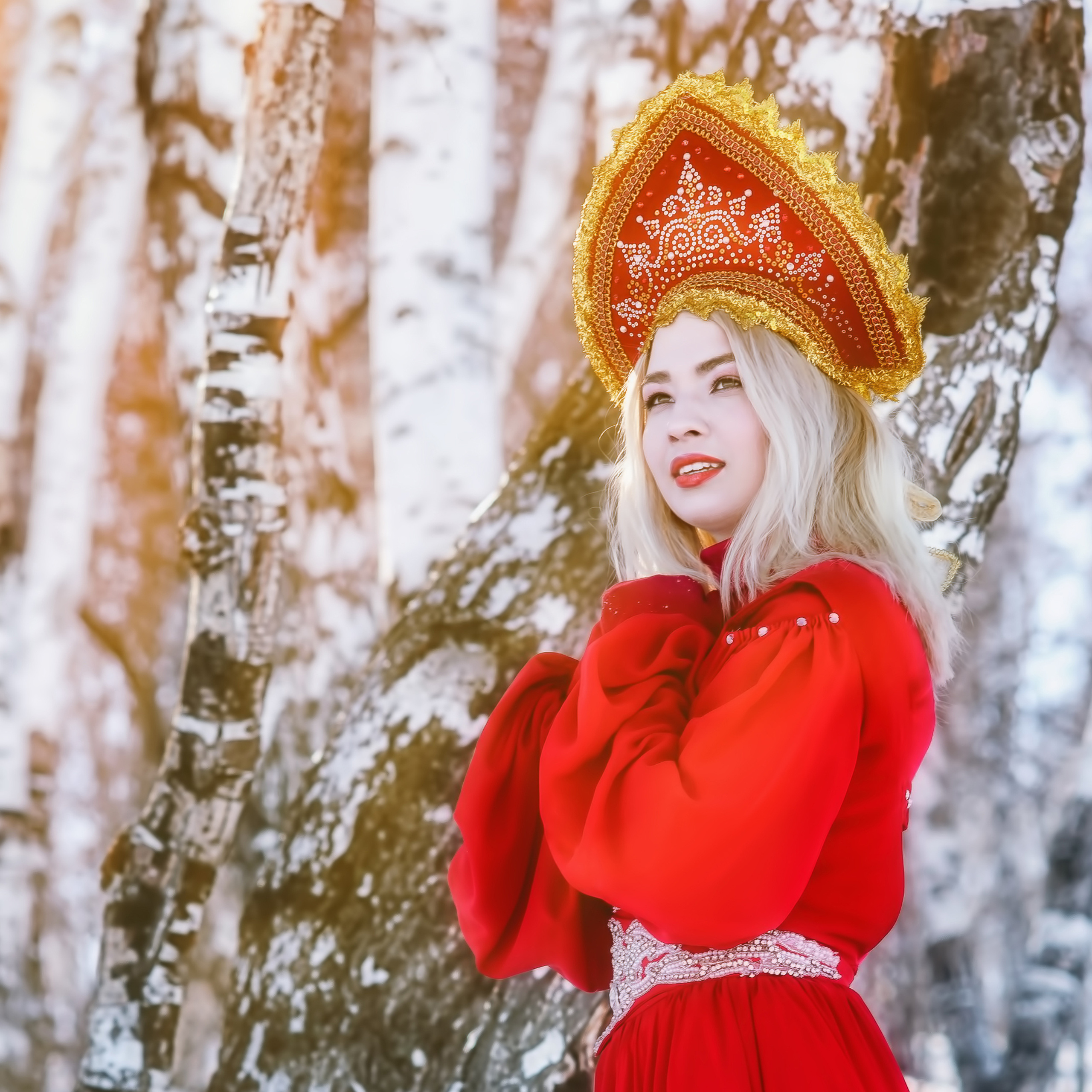 Красная девица.