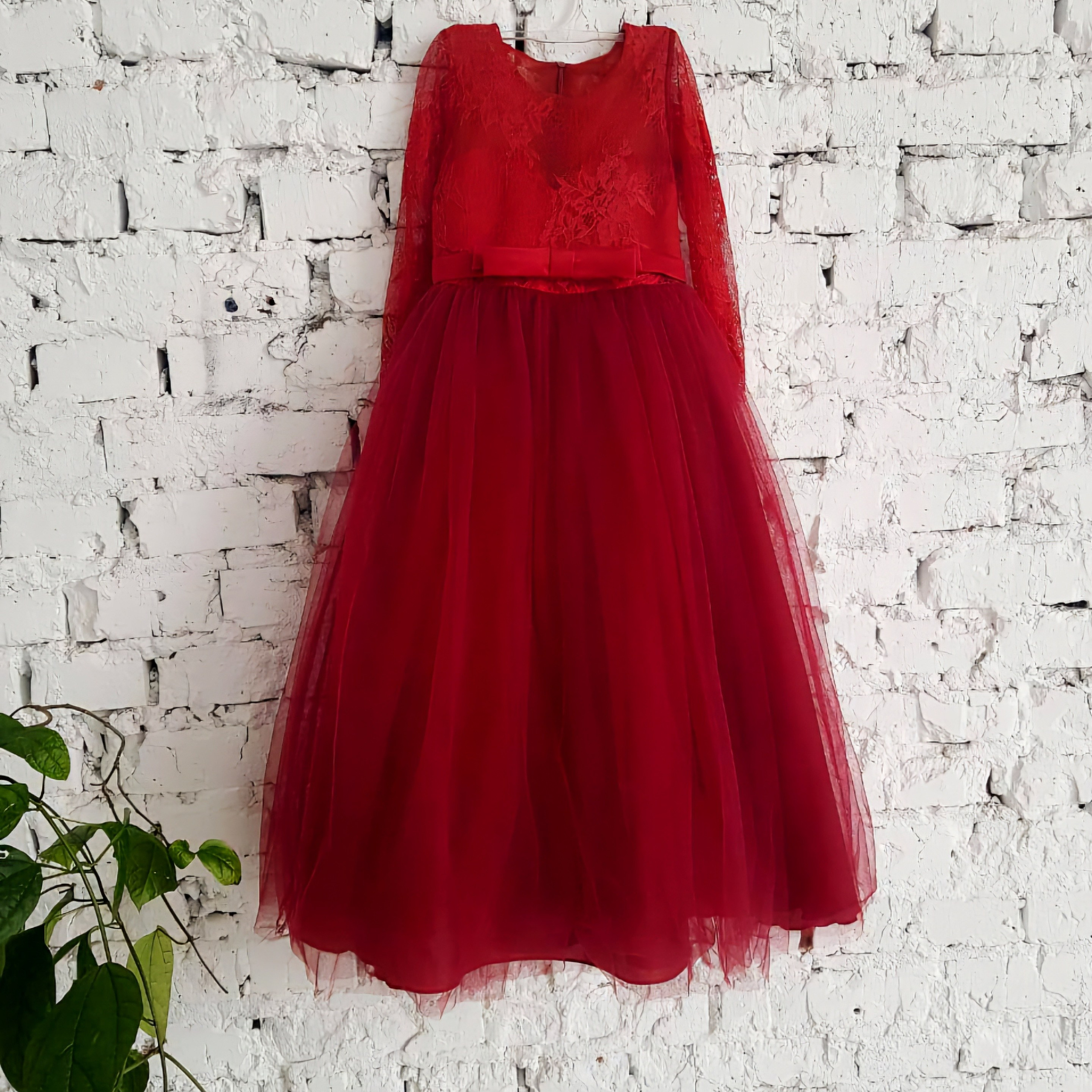 Платье детское пышное