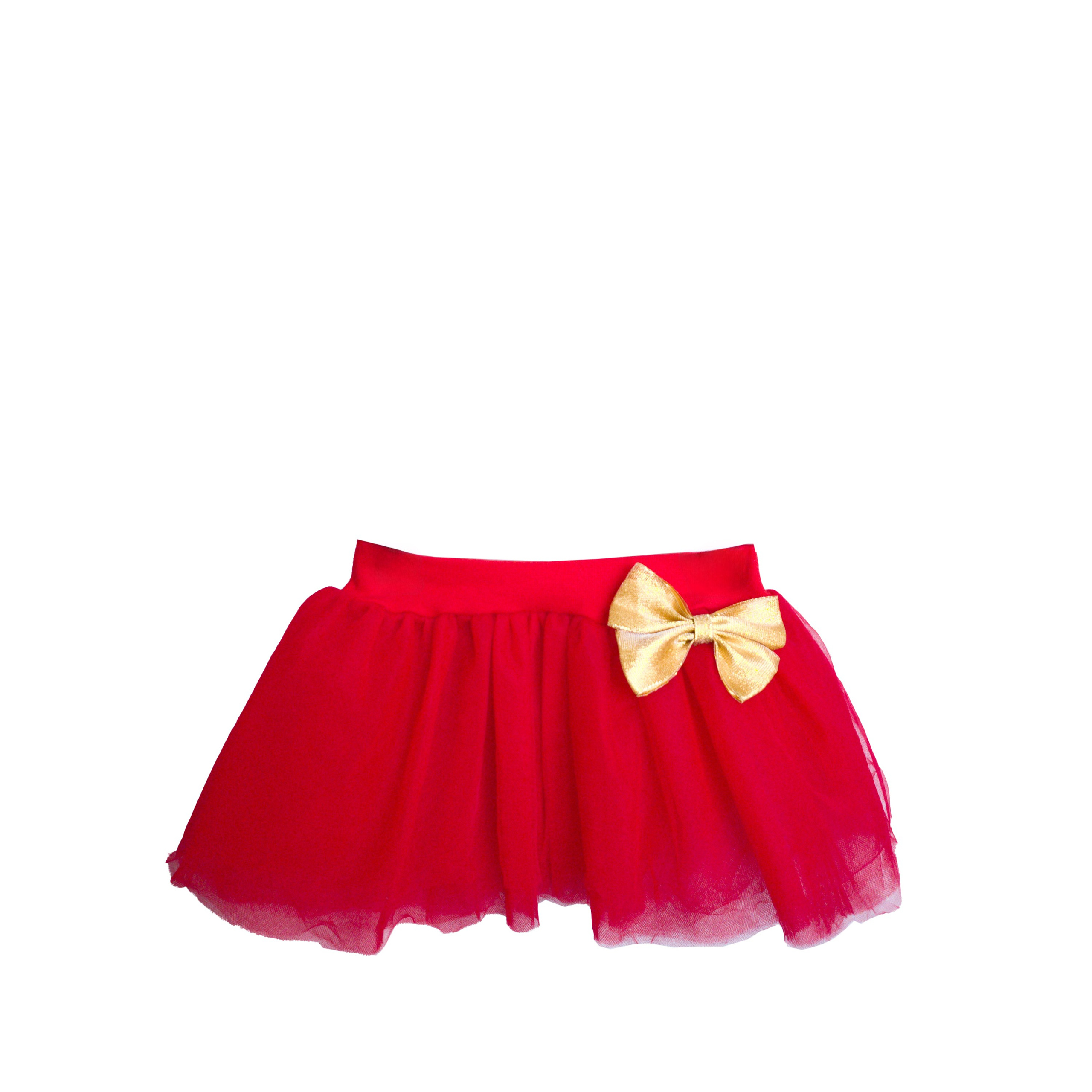 Юбка пачка туту детская красная фатиновая 92 см