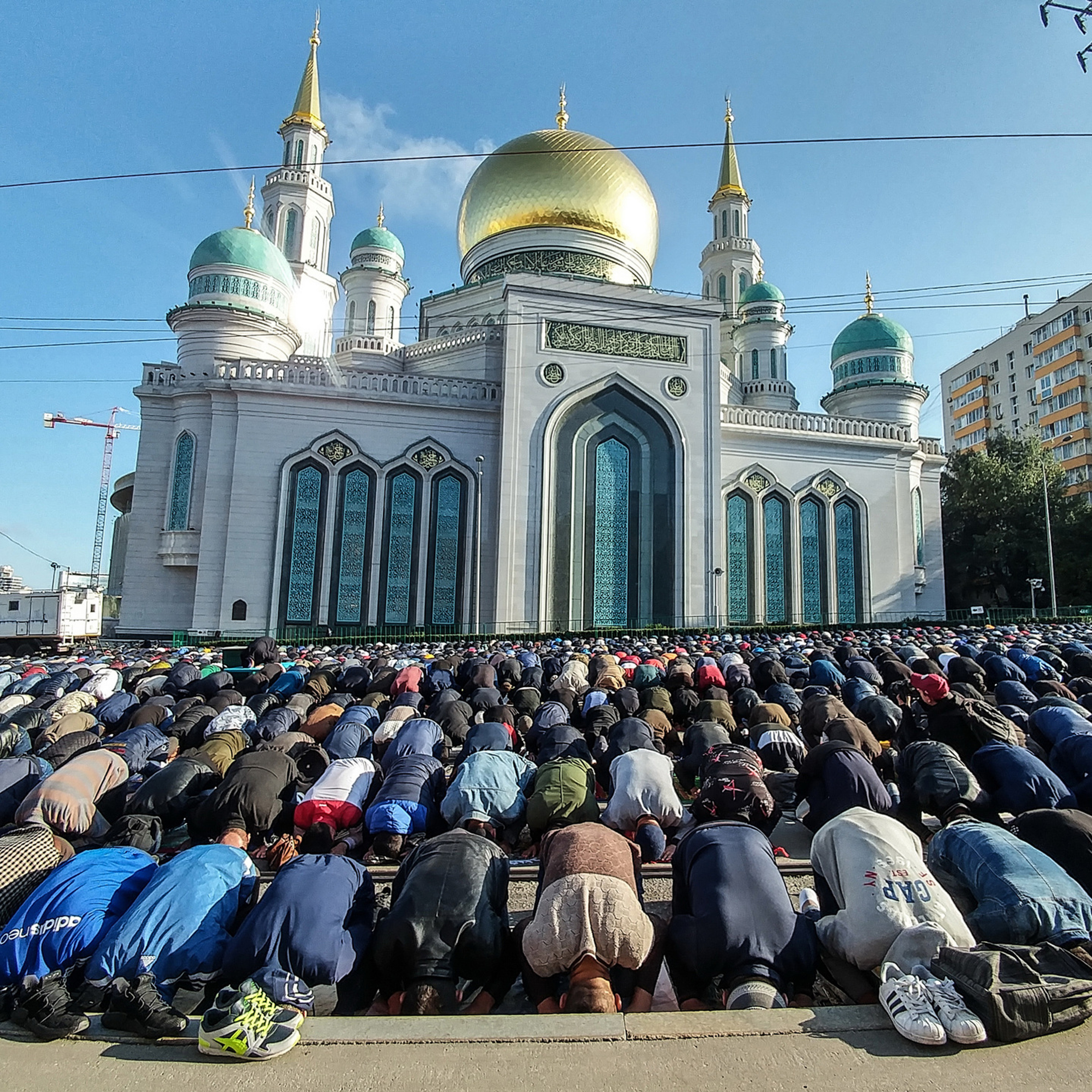 Курбан-байрам в Московской соборной мечети