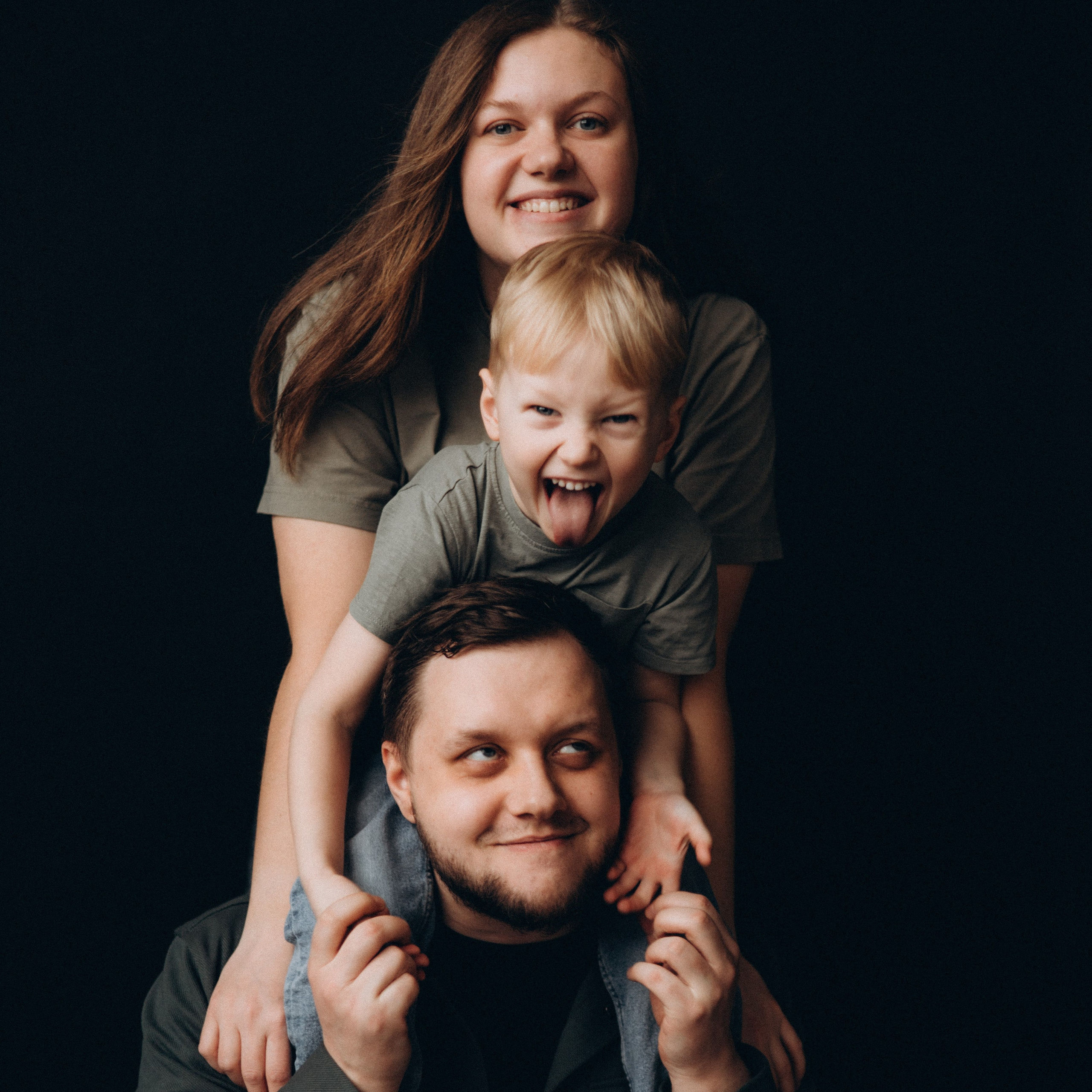 Саша, Настя, Артём