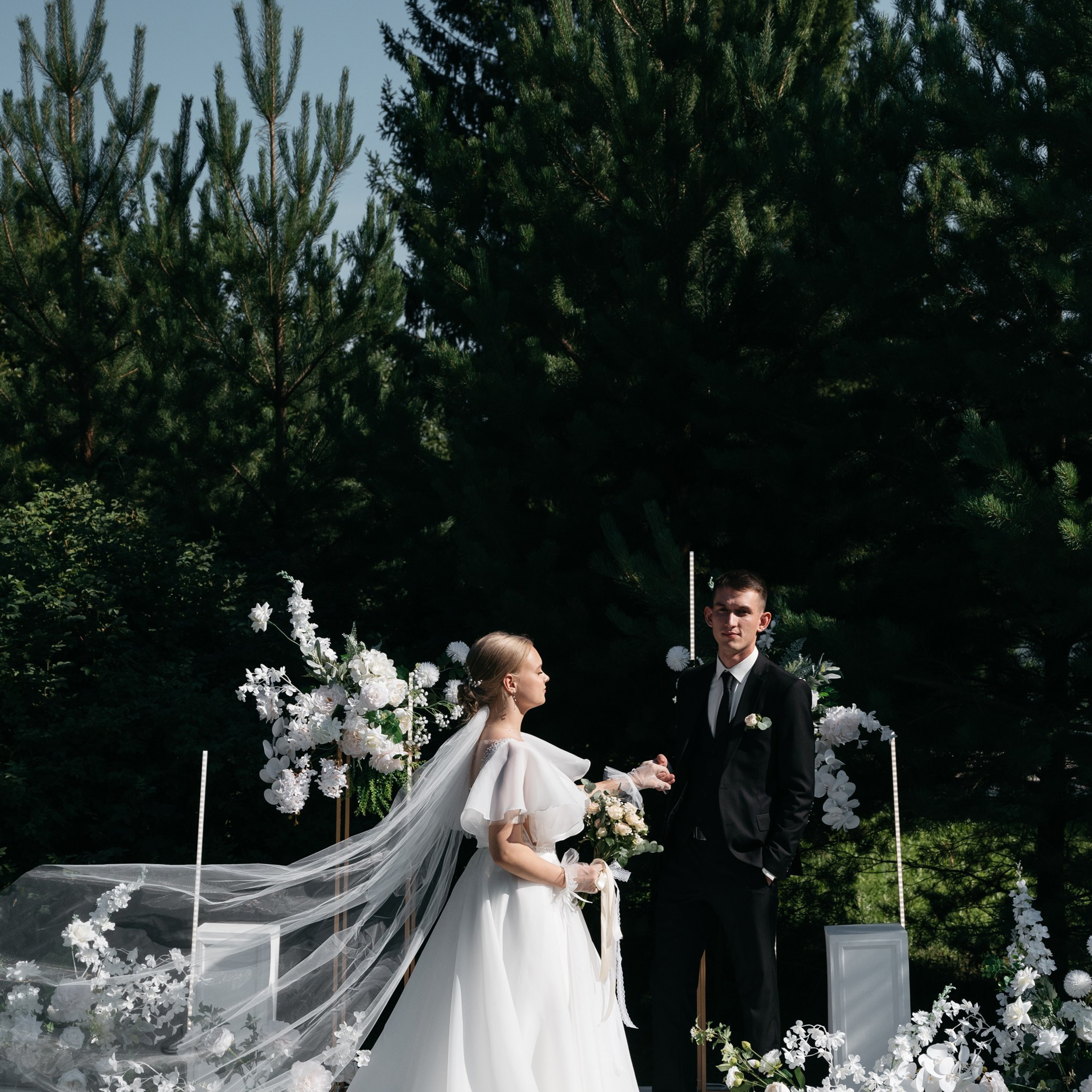 Мотоцикл на свадьбе