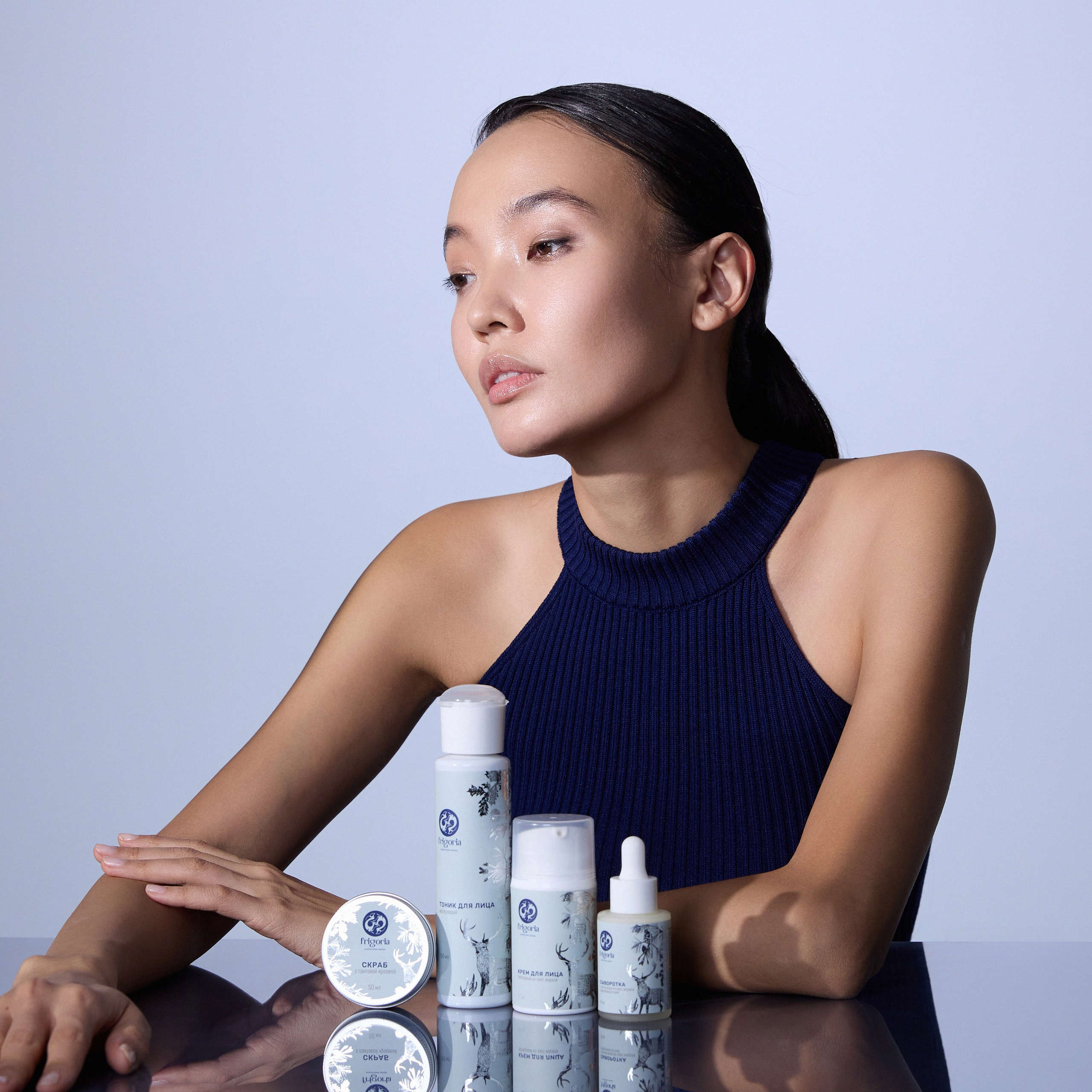 Frigoria cosmetics. Женский и семейный фотограф Москва, контент для брендов Абрамова Юлия