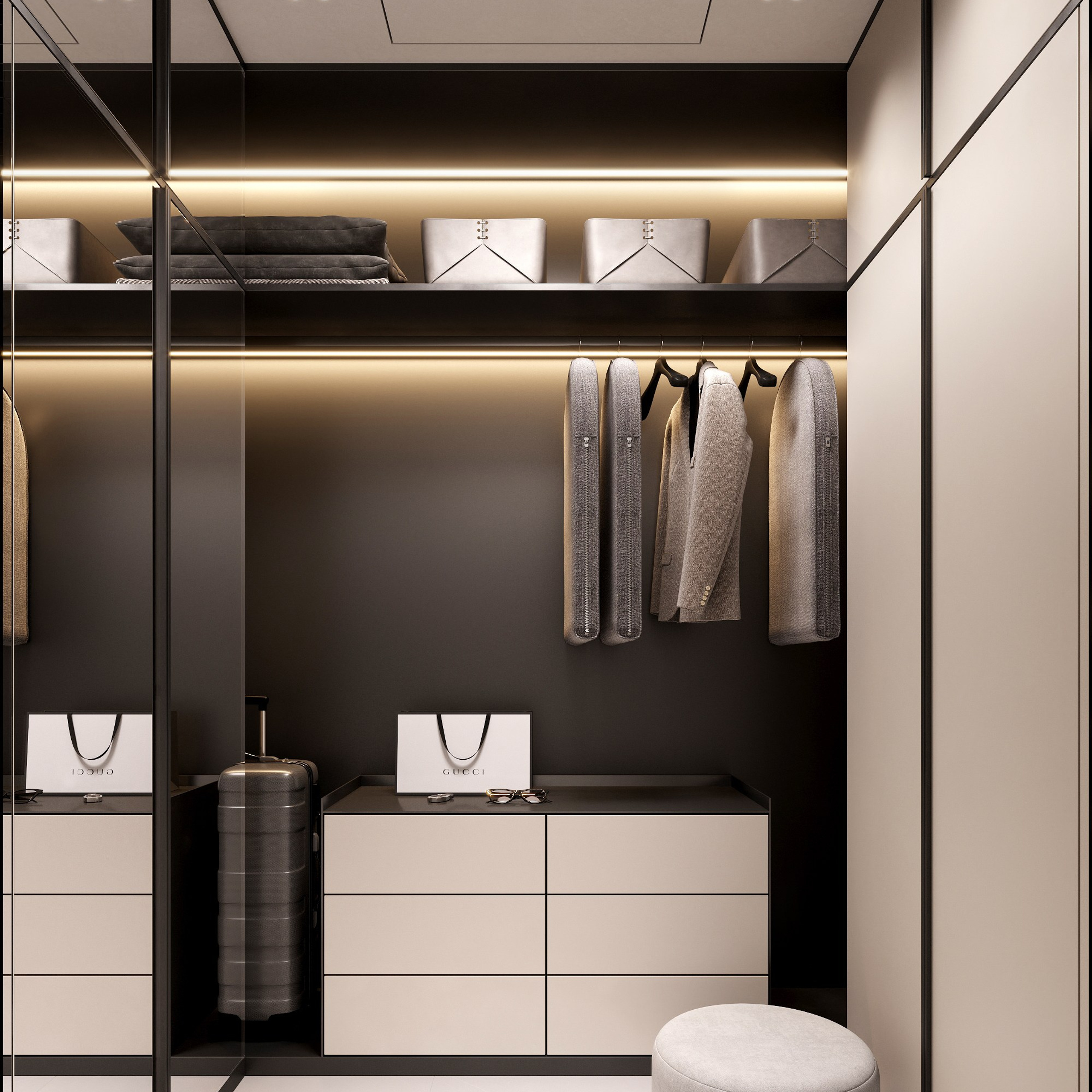 LAZURNY BEREG 140 | Дизайн проект квартиры для летнего отдыха в Сочи. Студия дизайна интерьера в Сочи mon buro Дизайнер Павел Пура