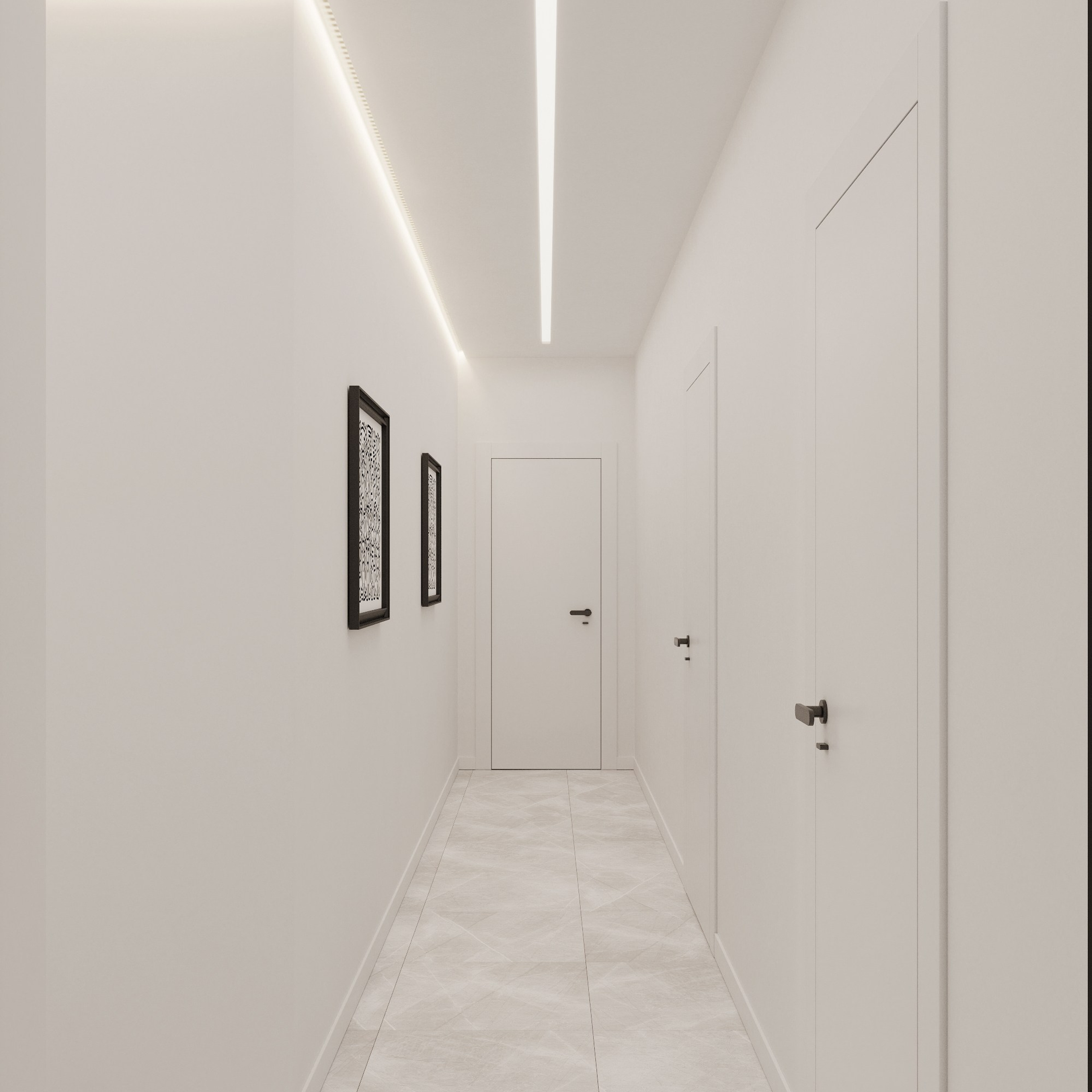 MINSK MIR 95 | Проект трехкомнатной квартиры в центре Минска. Студия дизайна интерьера в Сочи mon buro Дизайнер Павел Пура