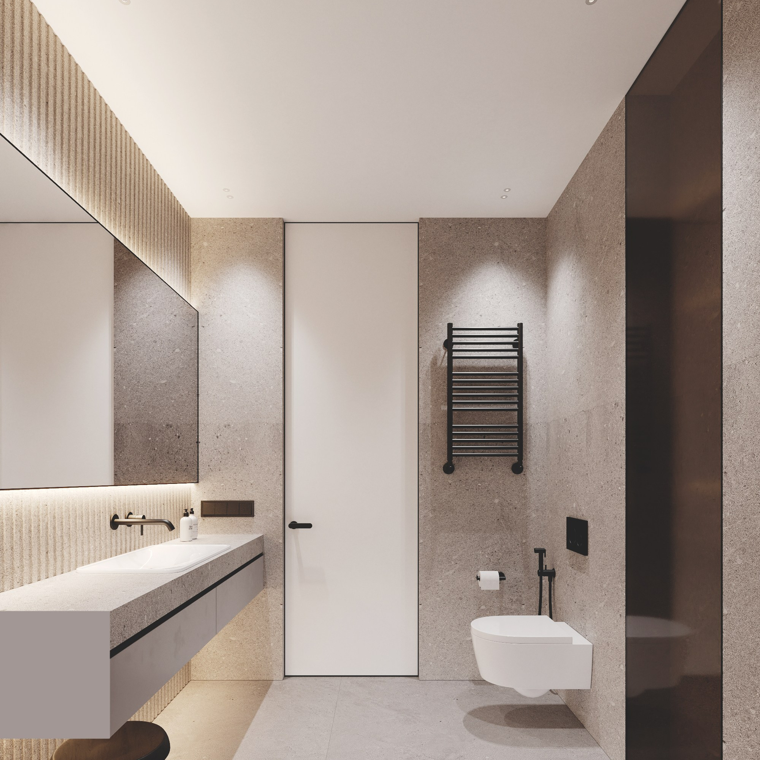 LAZURNY BEREG 140 | Дизайн проект квартиры для летнего отдыха в Сочи. Студия дизайна интерьера в Сочи mon buro Дизайнер Павел Пура