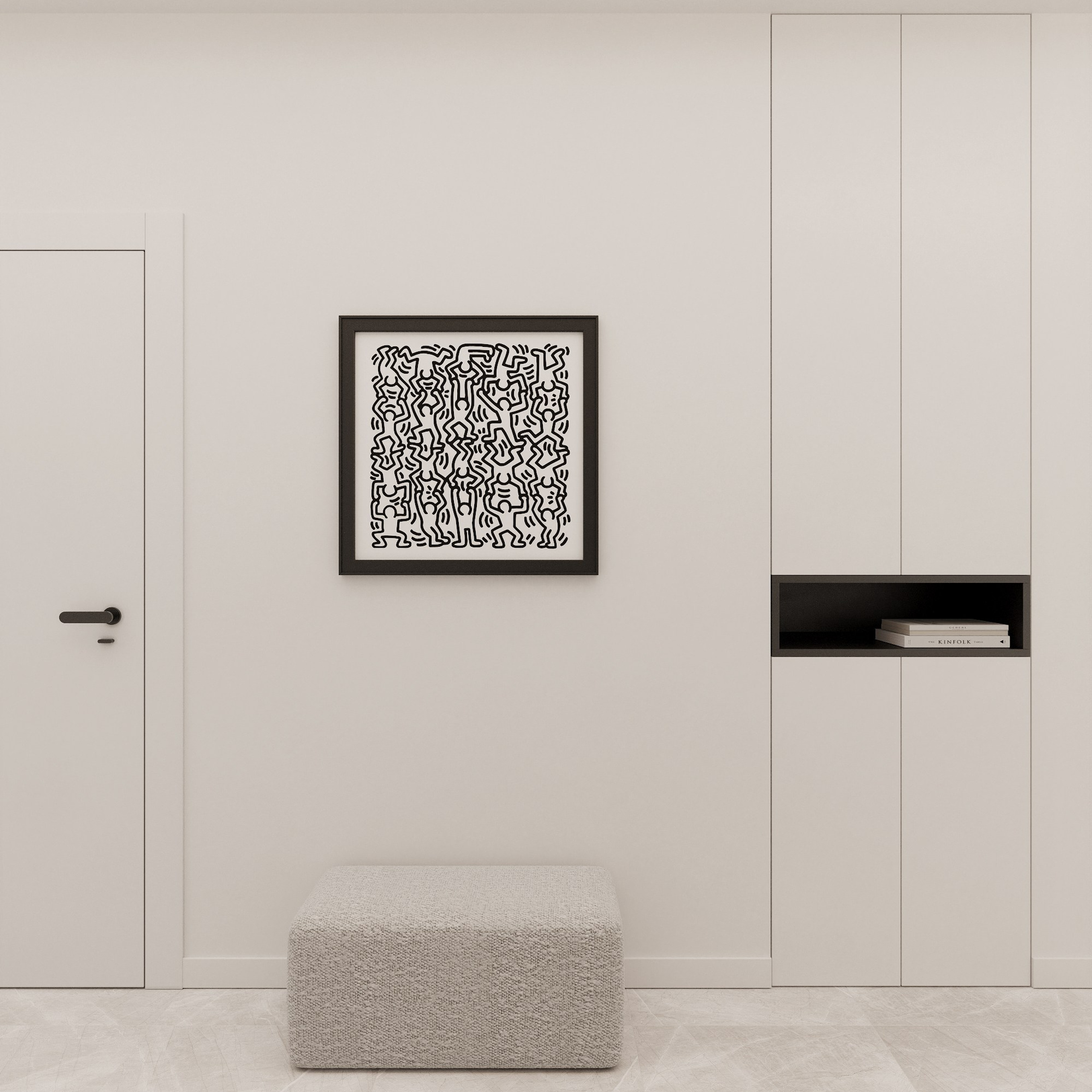 MINSK MIR 95 | Проект трехкомнатной квартиры в центре Минска. Студия дизайна интерьера в Сочи mon buro Дизайнер Павел Пура