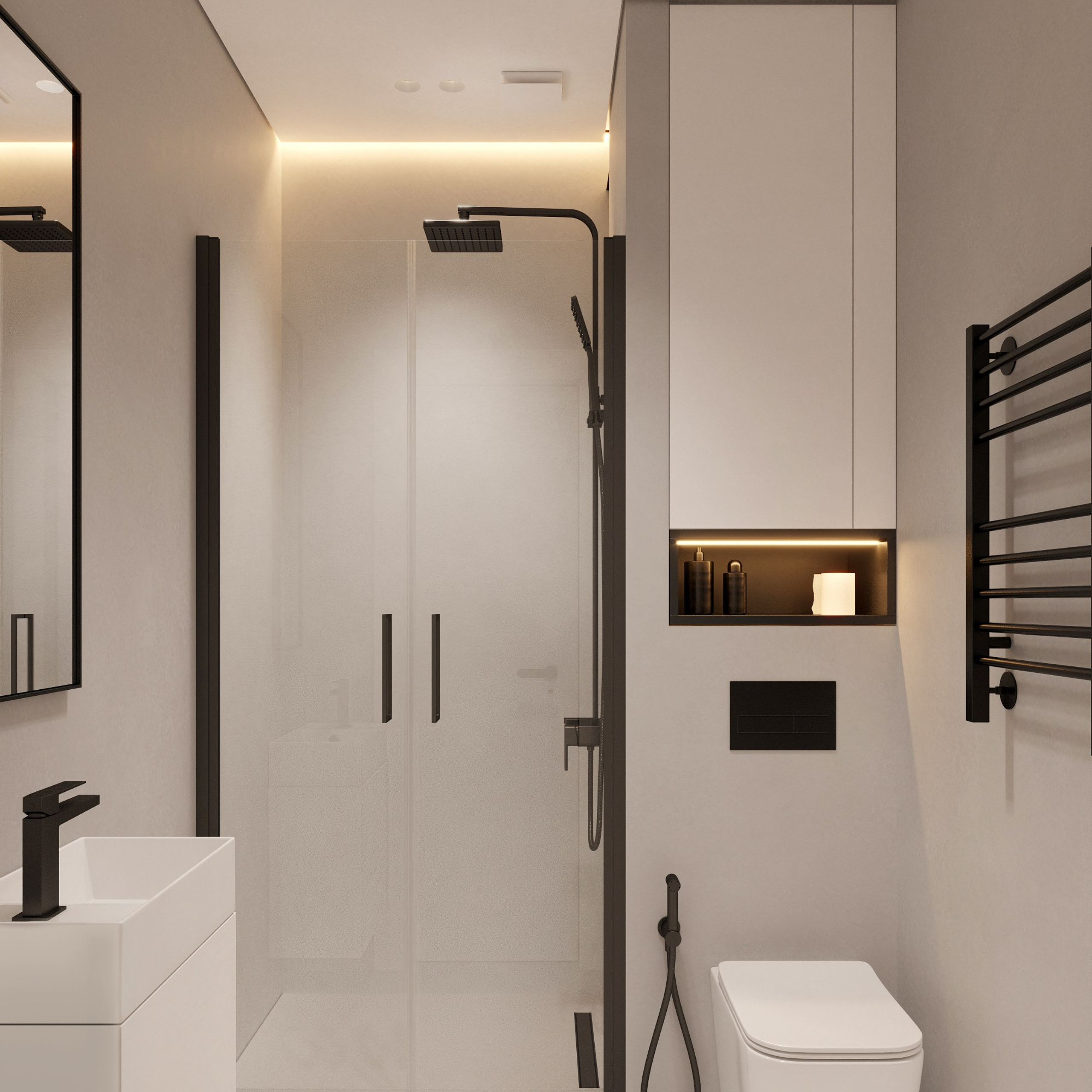 MINSK MIR 95 | Проект трехкомнатной квартиры в центре Минска. Студия дизайна интерьера в Сочи mon buro Дизайнер Павел Пура