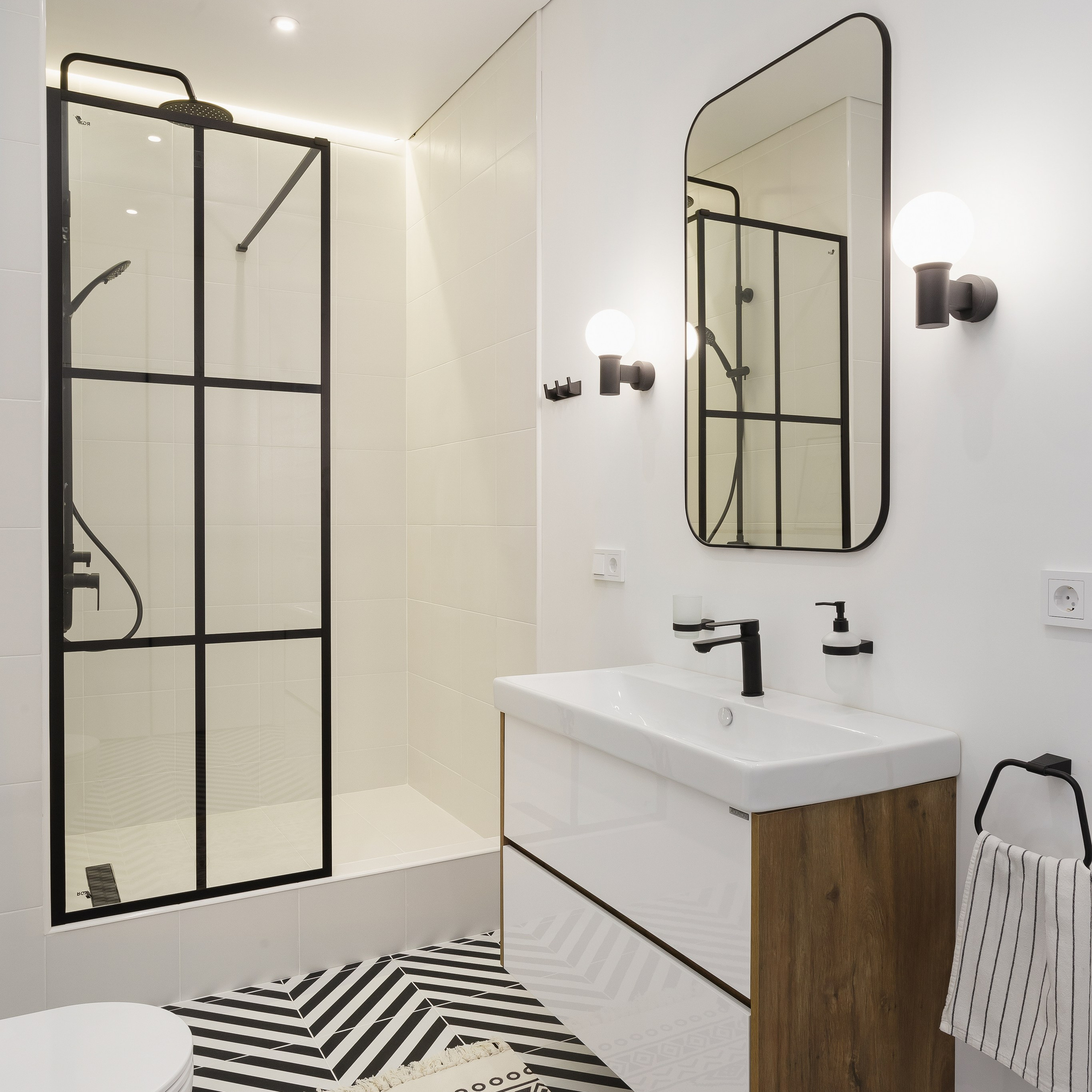 KURORTNY 45X2 | Дизайн проект однокомнатных квартир в Сочи. Студия дизайна интерьера в Сочи mon buro Дизайнер Павел Пура