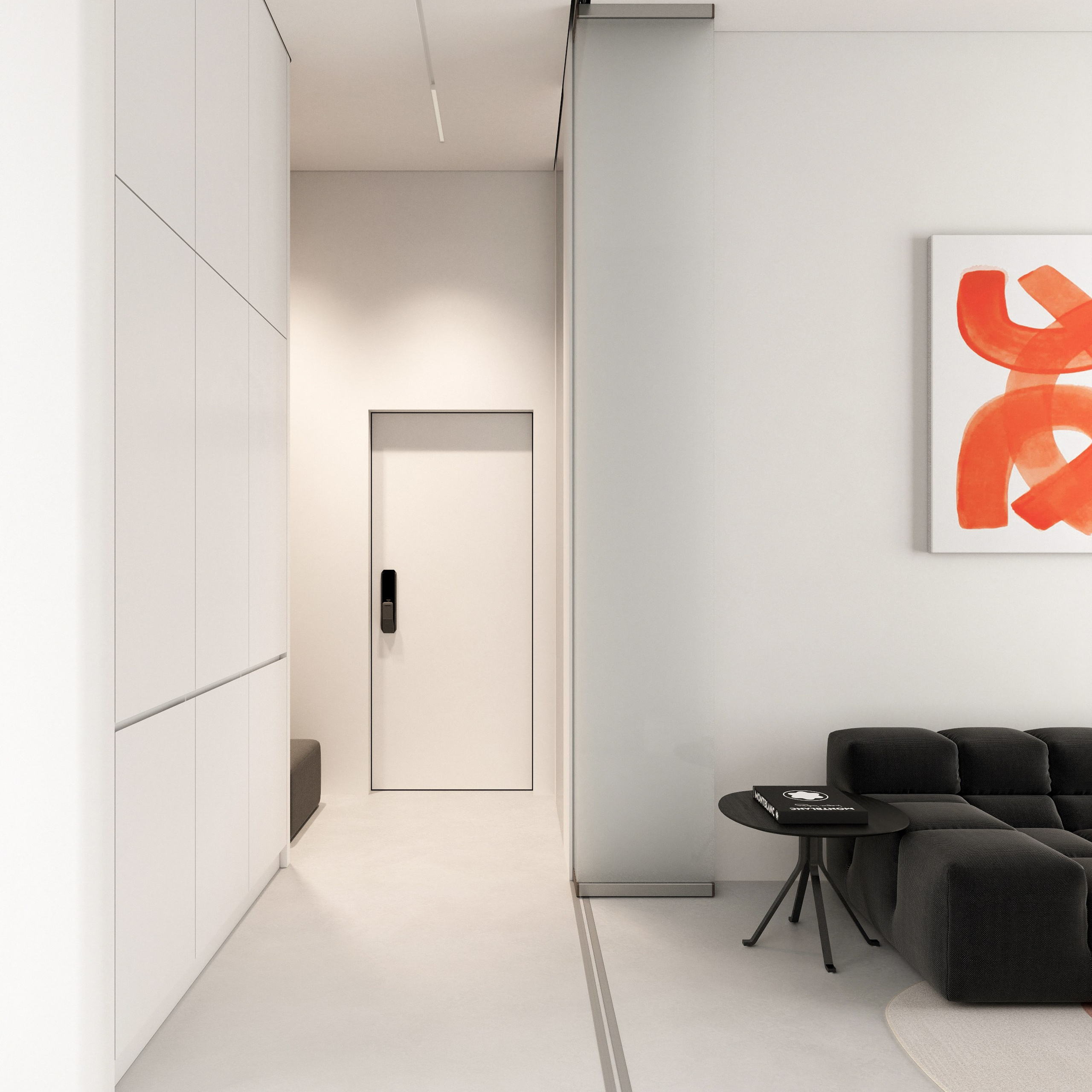 LUCHEZARNY 83 | Проект квартиры с видом на море в Сочи. Студия дизайна интерьера в Сочи mon buro Дизайнер Павел Пура