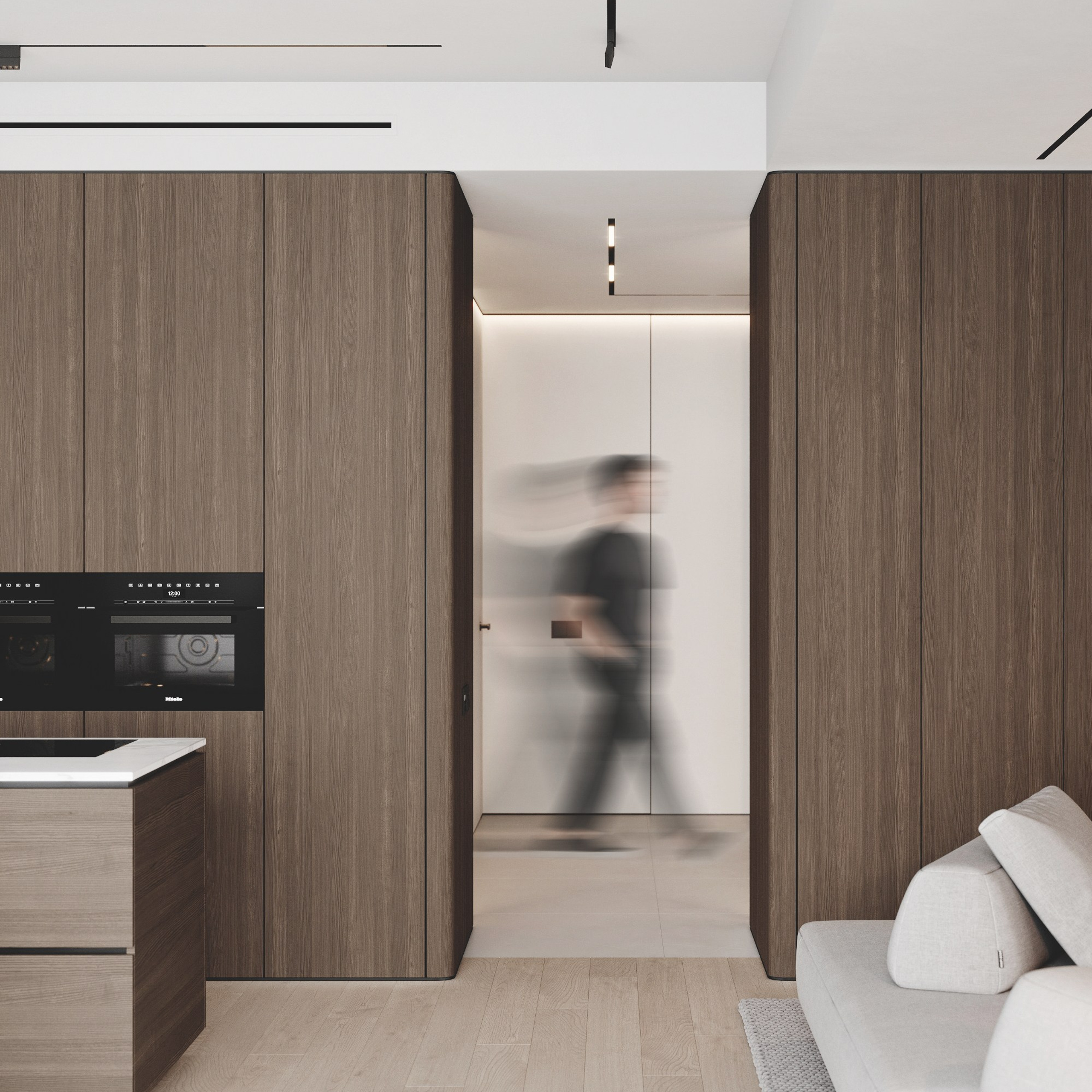 LAZURNY BEREG 140 | Дизайн проект квартиры для летнего отдыха в Сочи. Студия дизайна интерьера в Сочи mon buro Дизайнер Павел Пура