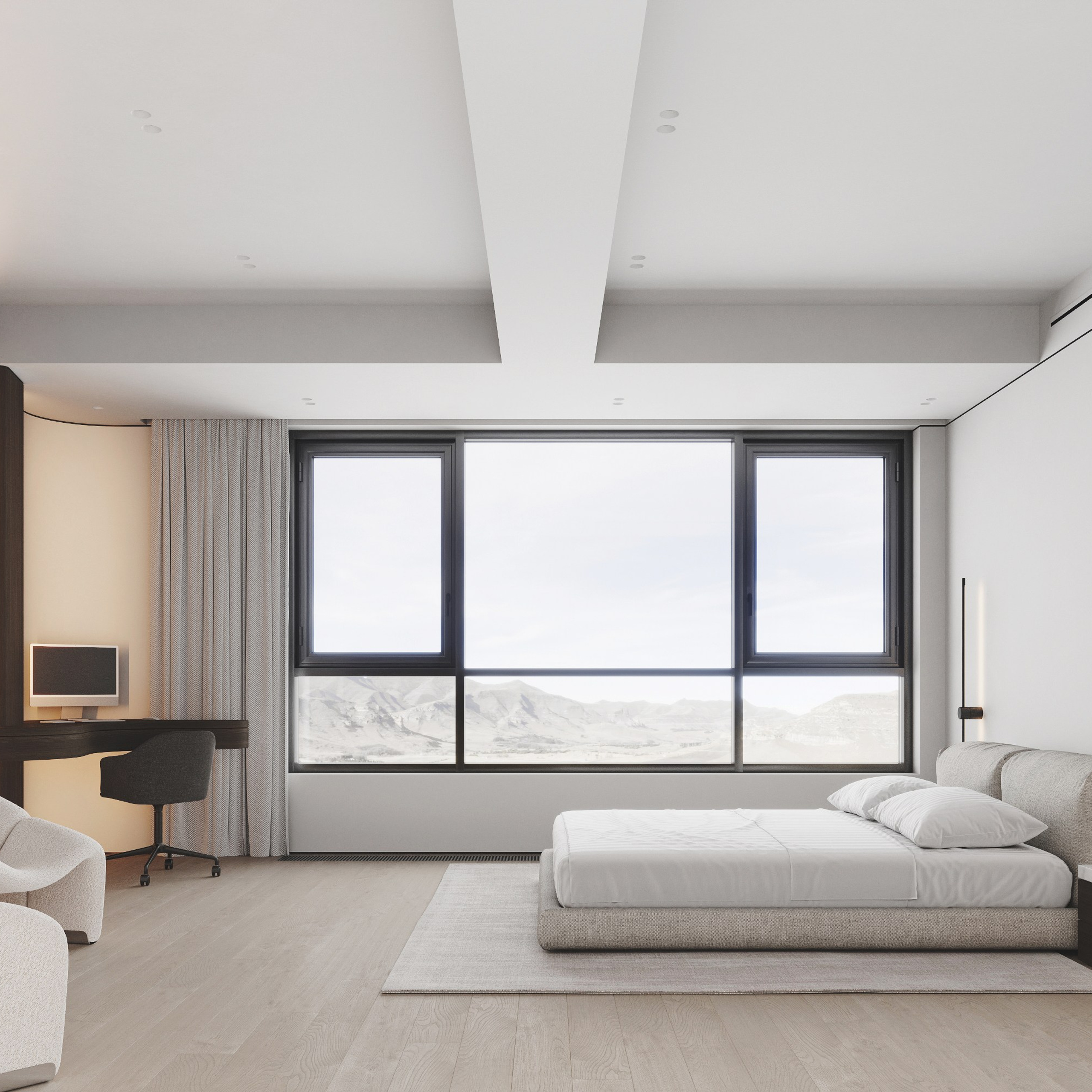 LAZURNY BEREG 140 | Дизайн проект квартиры для летнего отдыха в Сочи. Студия дизайна интерьера в Сочи mon buro Дизайнер Павел Пура