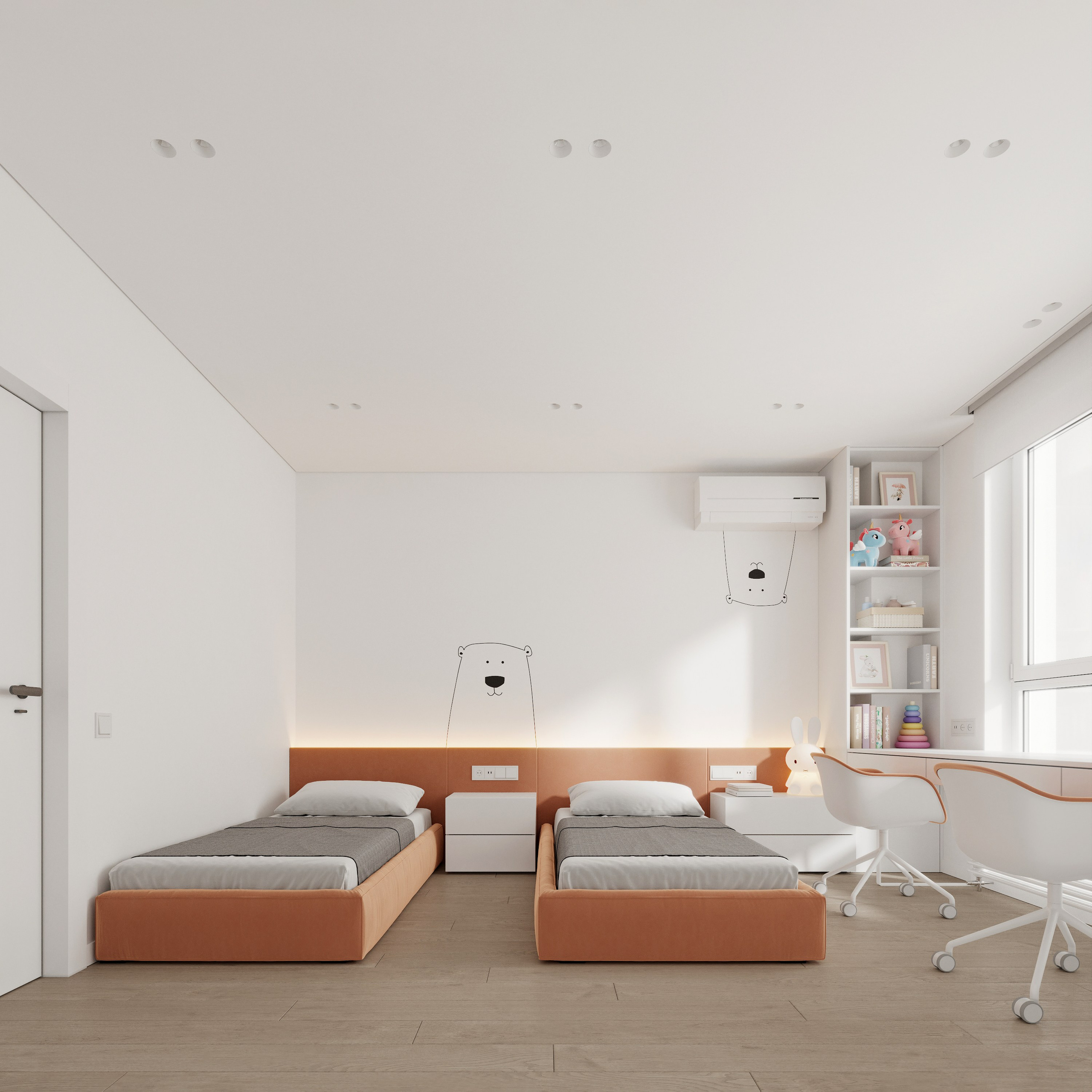 MINSK MIR 95 | Проект трехкомнатной квартиры в центре Минска. Студия дизайна интерьера в Сочи mon buro Дизайнер Павел Пура