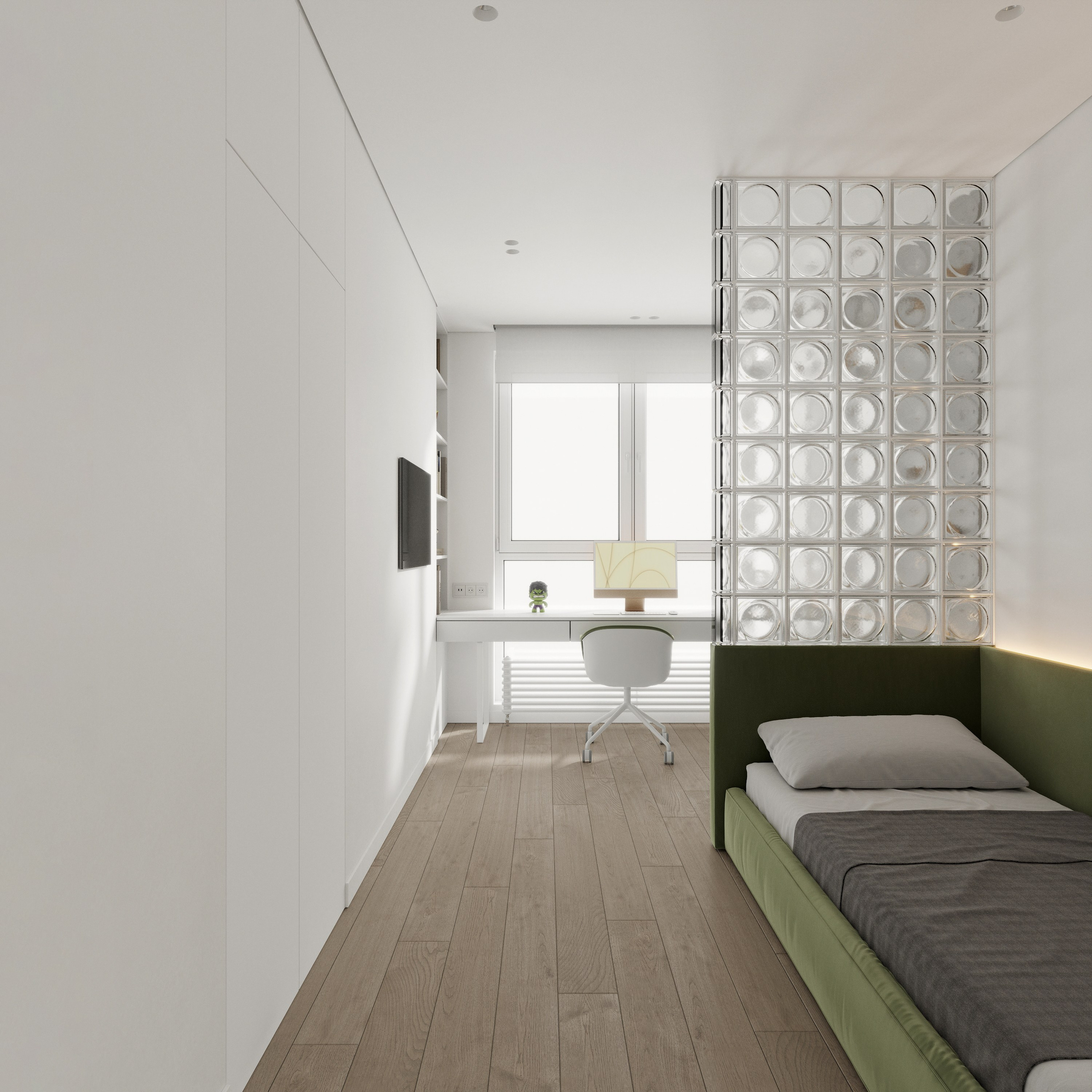 MINSK MIR 95 | Проект трехкомнатной квартиры в центре Минска. Студия дизайна интерьера в Сочи mon buro Дизайнер Павел Пура