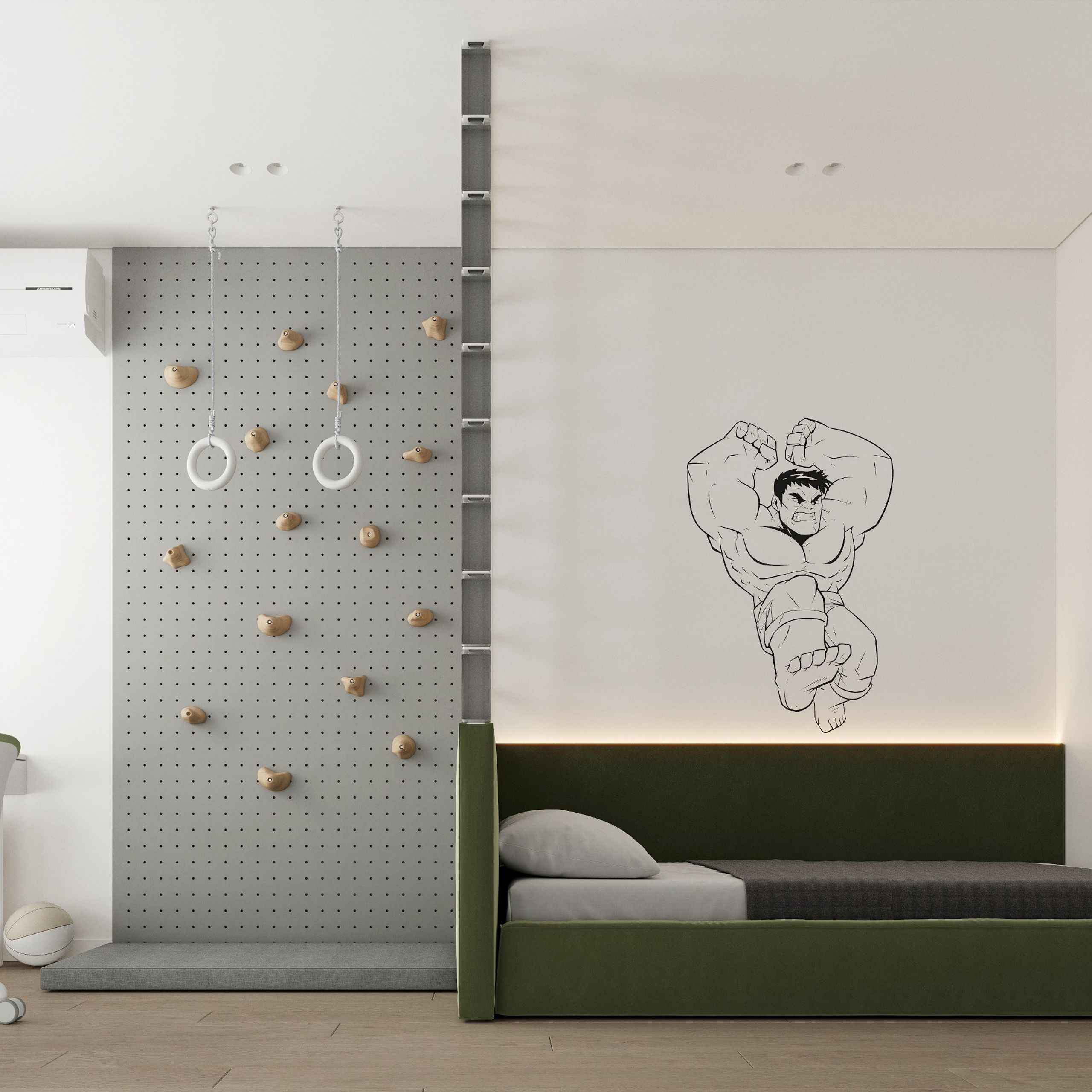 MINSK MIR 95 | Проект трехкомнатной квартиры в центре Минска. Студия дизайна интерьера в Сочи mon buro Дизайнер Павел Пура