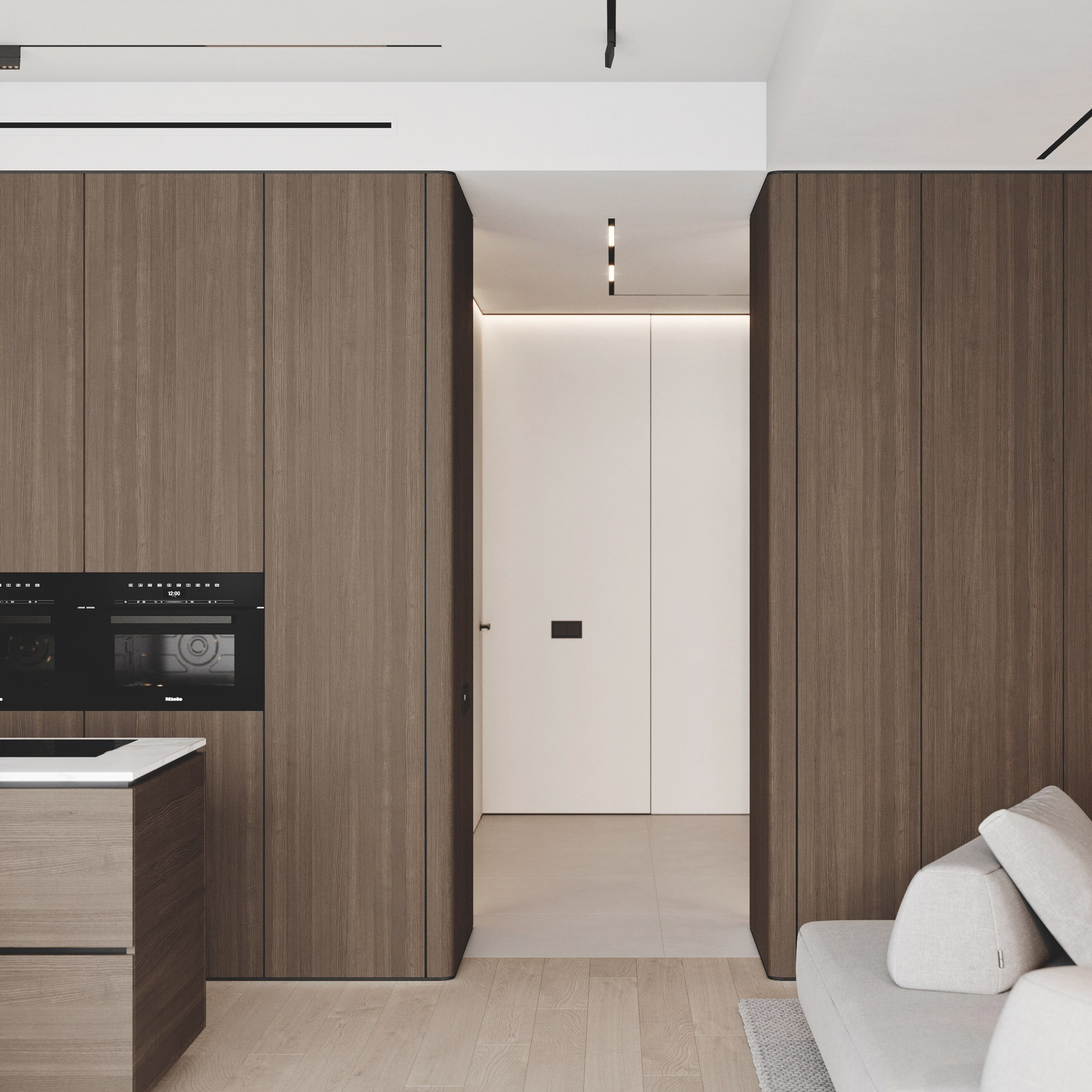 LAZURNY BEREG 140 | Дизайн проект квартиры для летнего отдыха в Сочи. Студия дизайна интерьера в Сочи mon buro Дизайнер Павел Пура