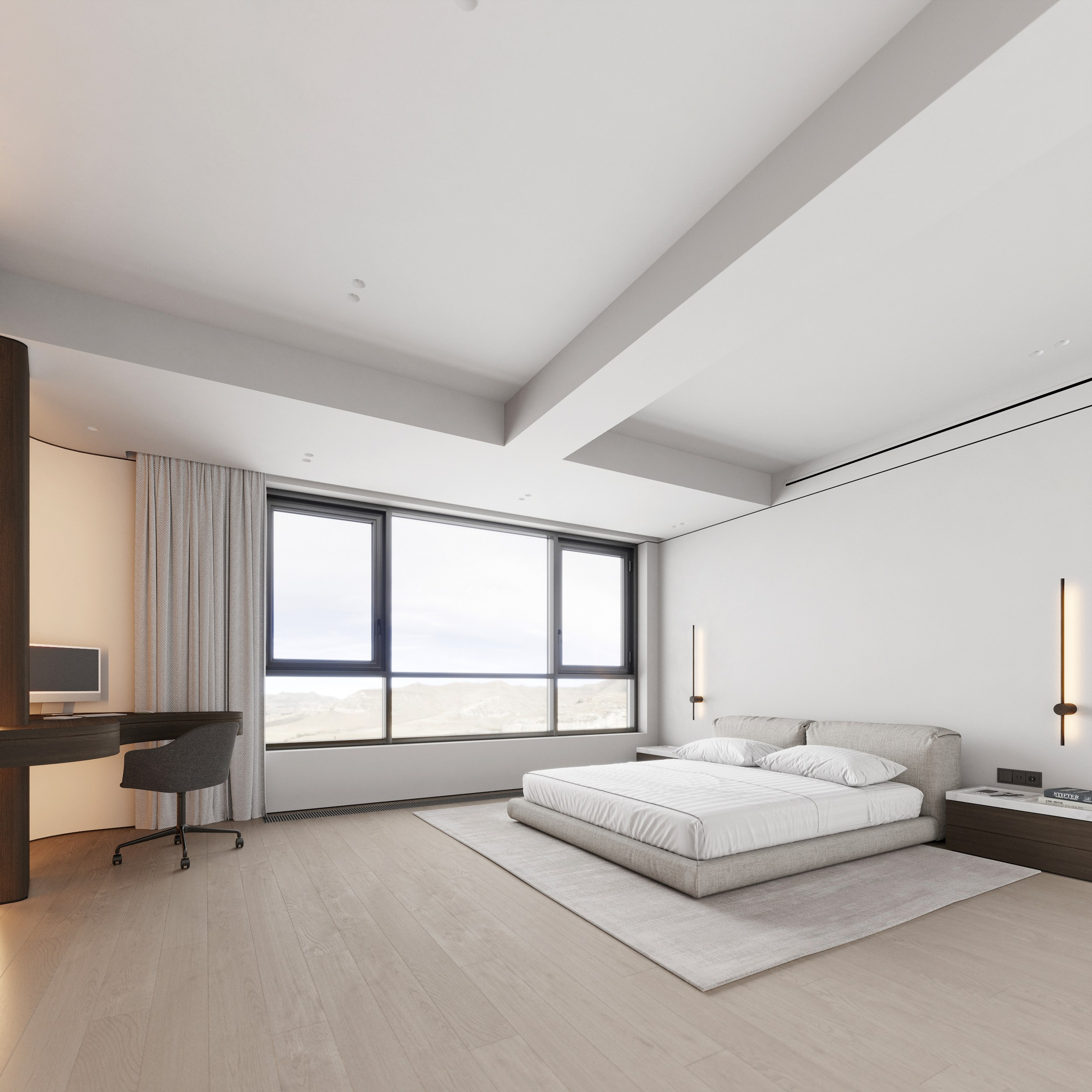 LAZURNY BEREG 140 | Дизайн проект квартиры для летнего отдыха в Сочи. Студия дизайна интерьера в Сочи mon buro Дизайнер Павел Пура