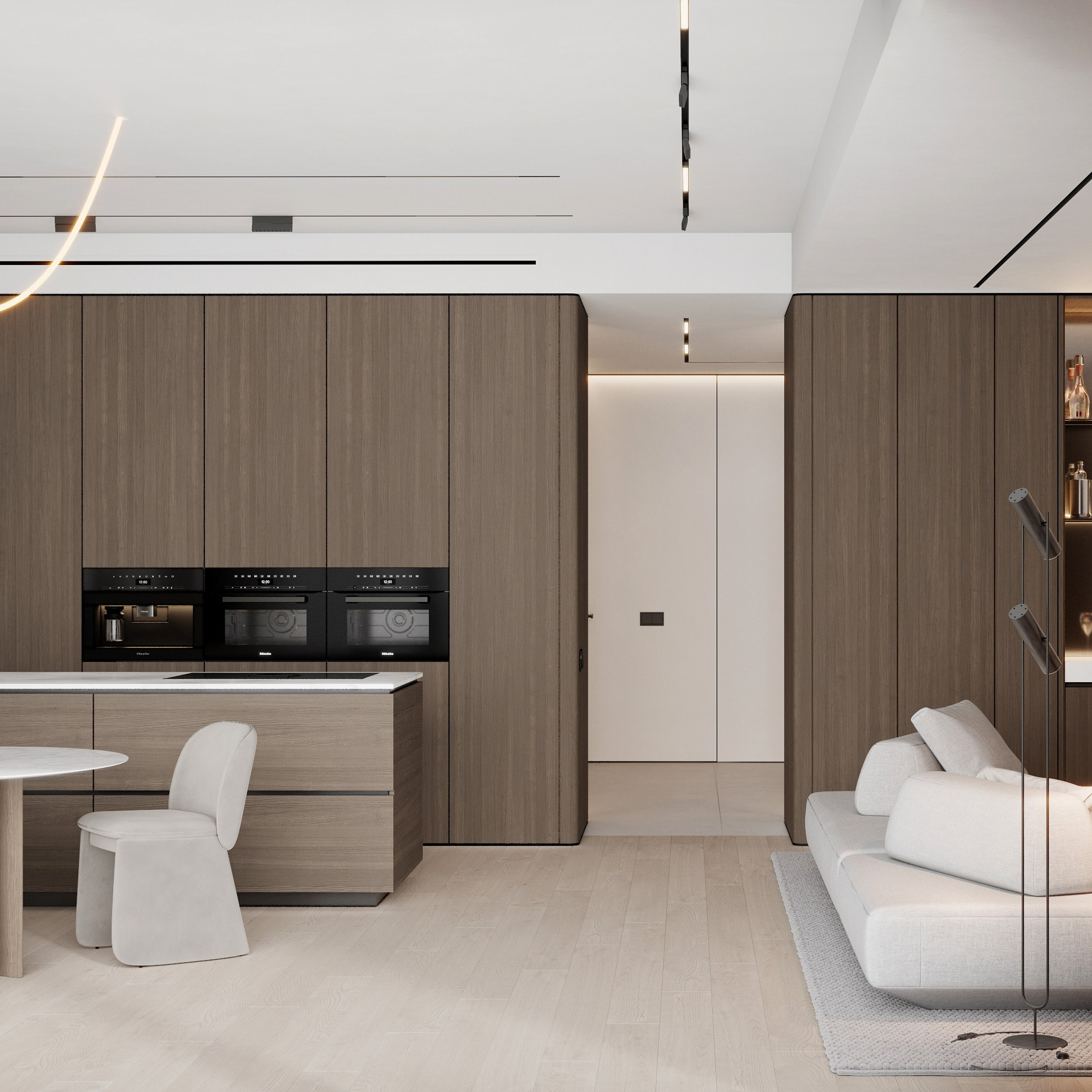 LAZURNY BEREG 140 | Дизайн проект квартиры для летнего отдыха в Сочи. Студия дизайна интерьера в Сочи mon buro Дизайнер Павел Пура