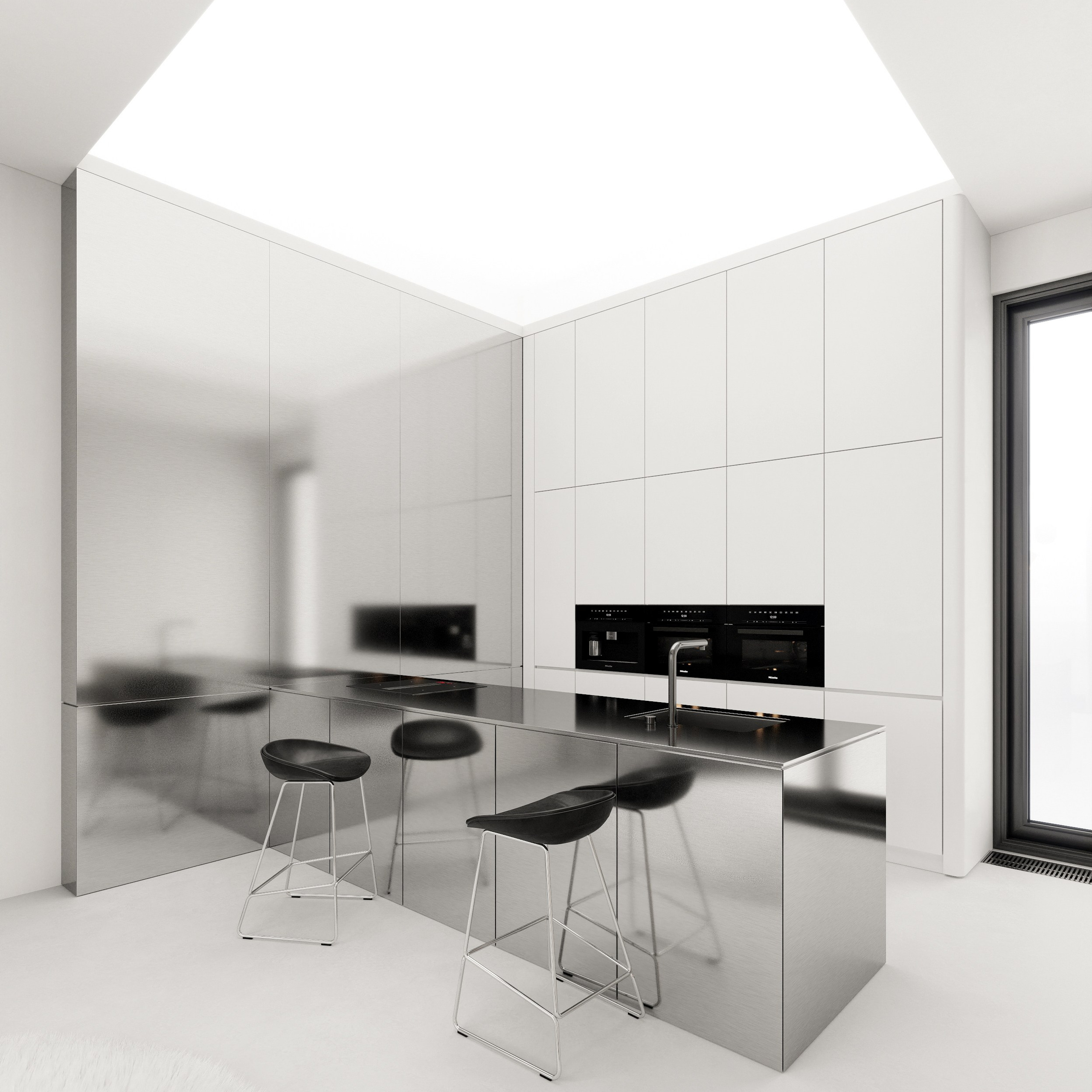 LUCHEZARNY 83 | Проект квартиры с видом на море в Сочи. Студия дизайна интерьера в Сочи mon buro Дизайнер Павел Пура