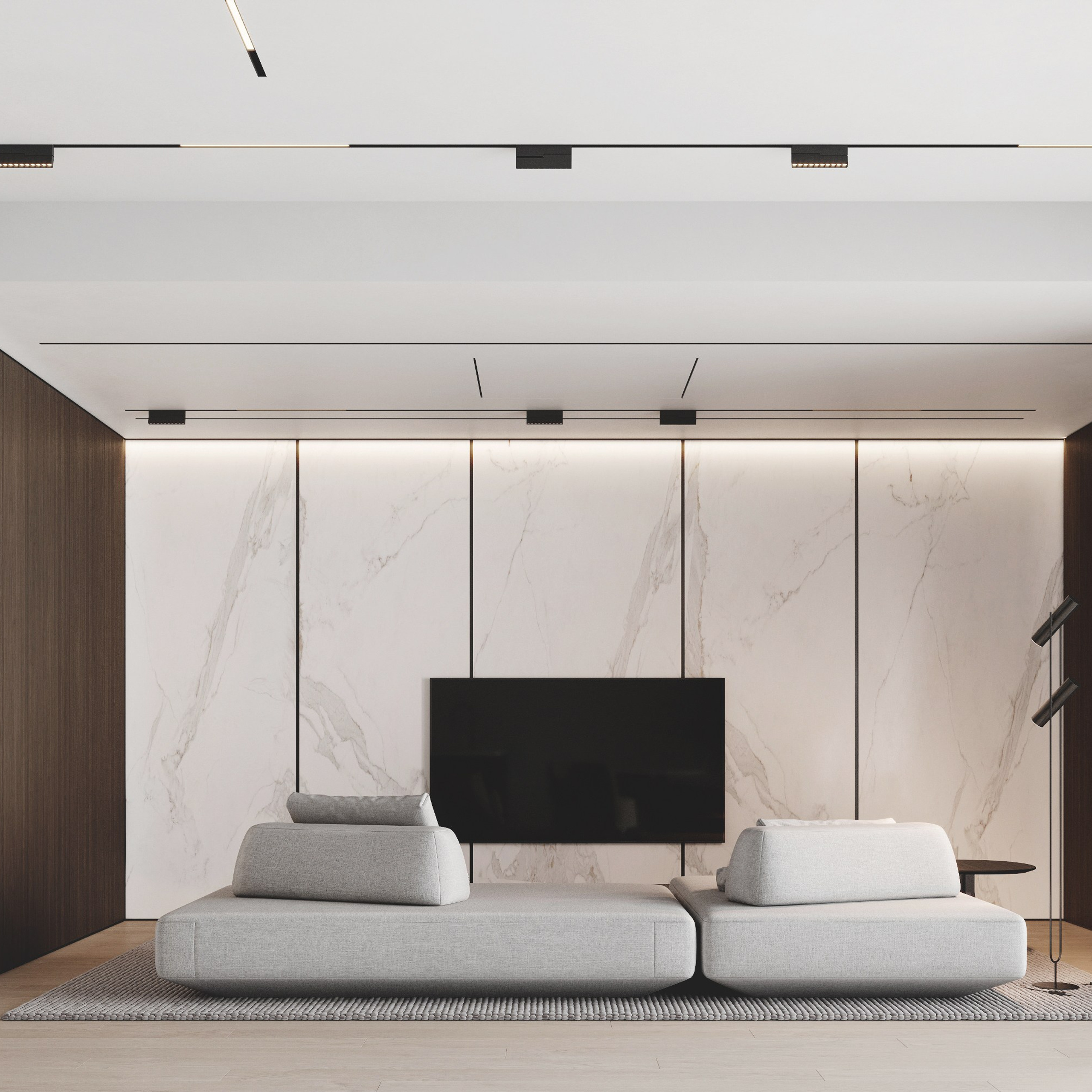 LAZURNY BEREG 140 | Дизайн проект квартиры для летнего отдыха в Сочи. Студия дизайна интерьера в Сочи mon buro Дизайнер Павел Пура