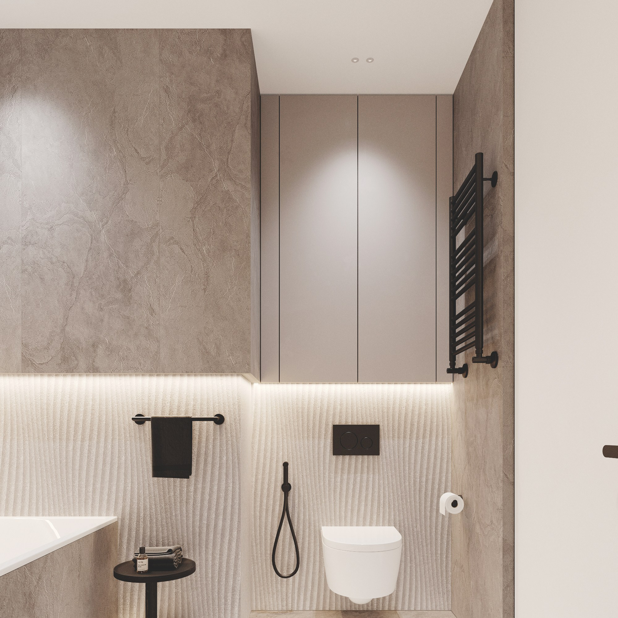 LAZURNY BEREG 140 | Дизайн проект квартиры для летнего отдыха в Сочи. Студия дизайна интерьера в Сочи mon buro Дизайнер Павел Пура