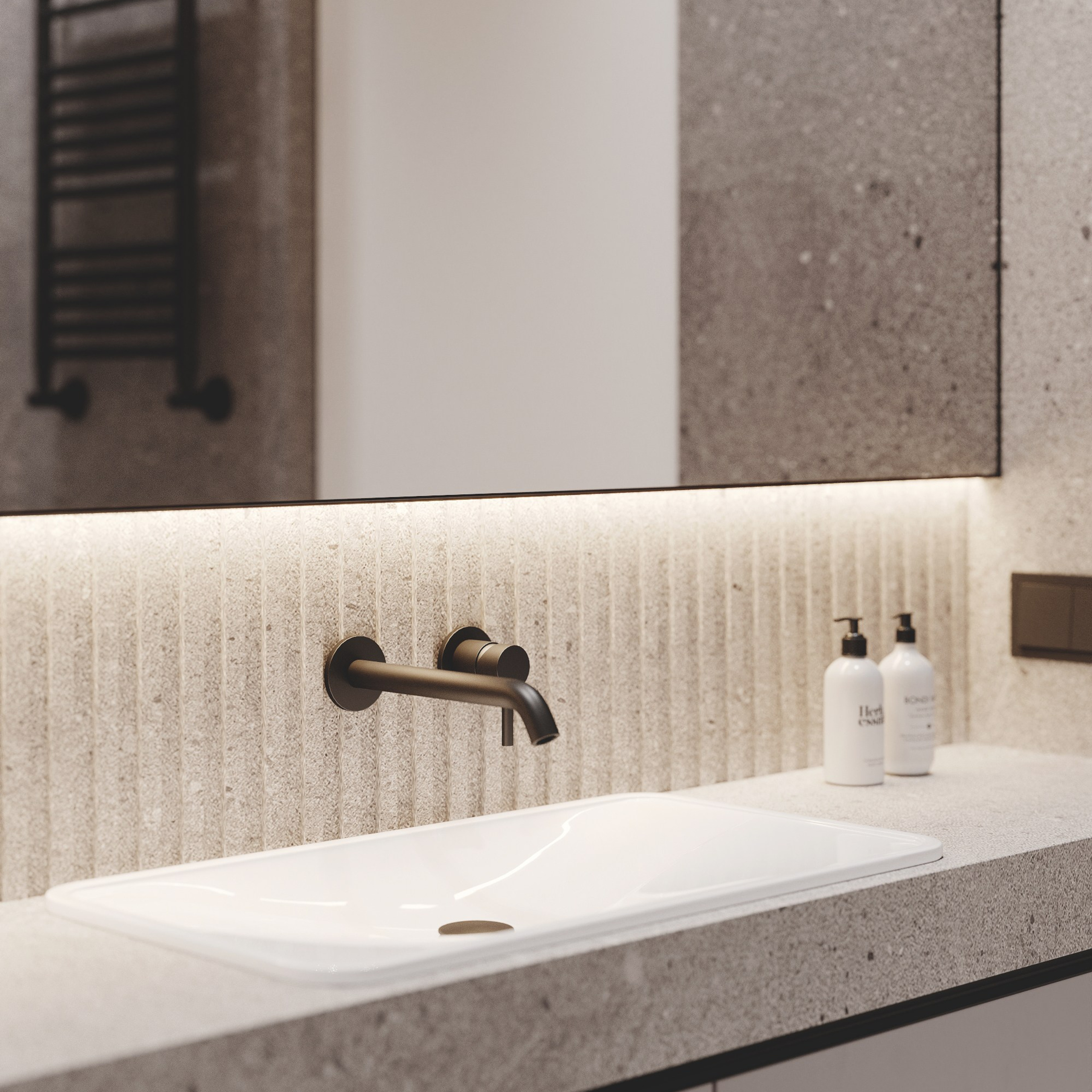 LAZURNY BEREG 140 | Дизайн проект квартиры для летнего отдыха в Сочи. Студия дизайна интерьера в Сочи mon buro Дизайнер Павел Пура