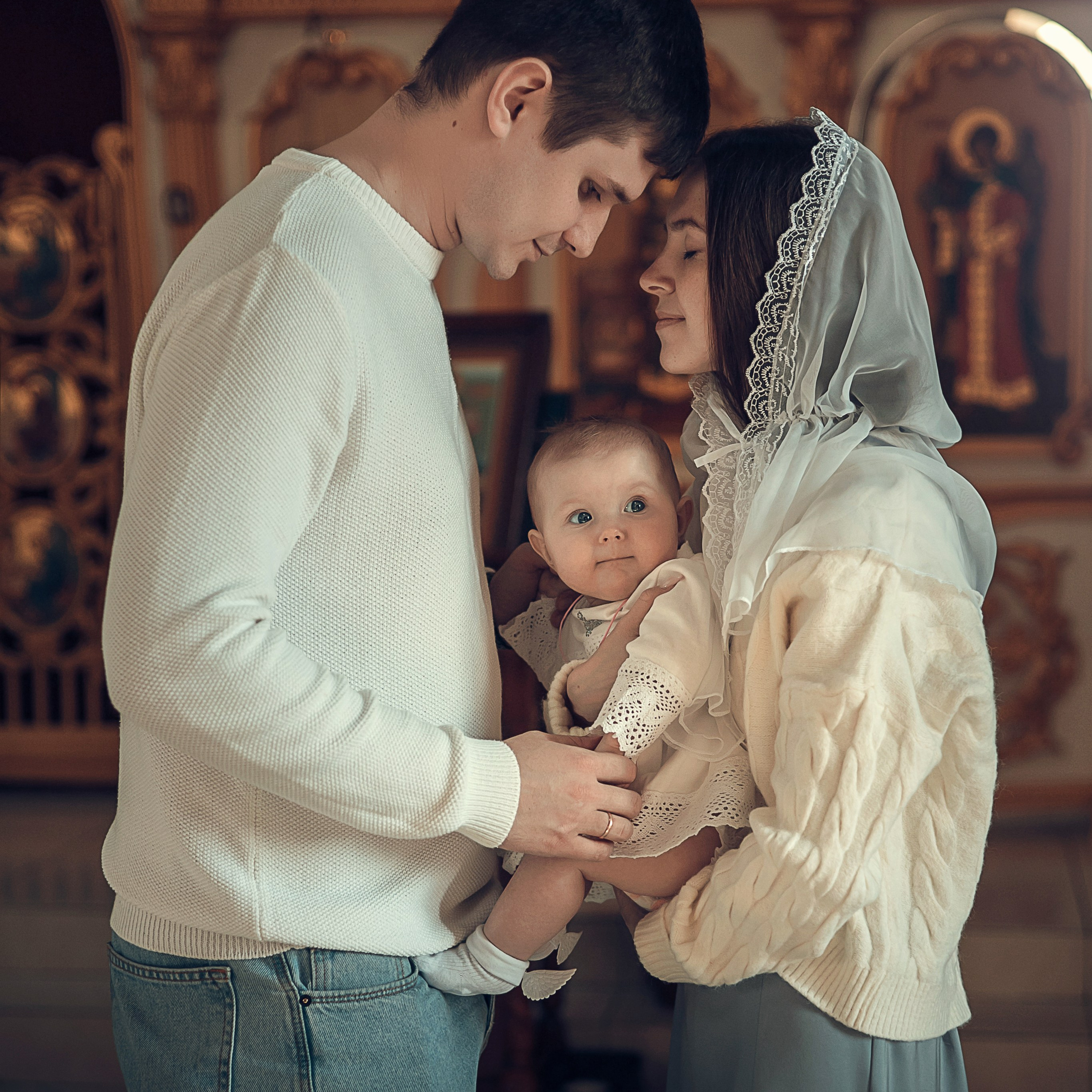 Крещение малышки