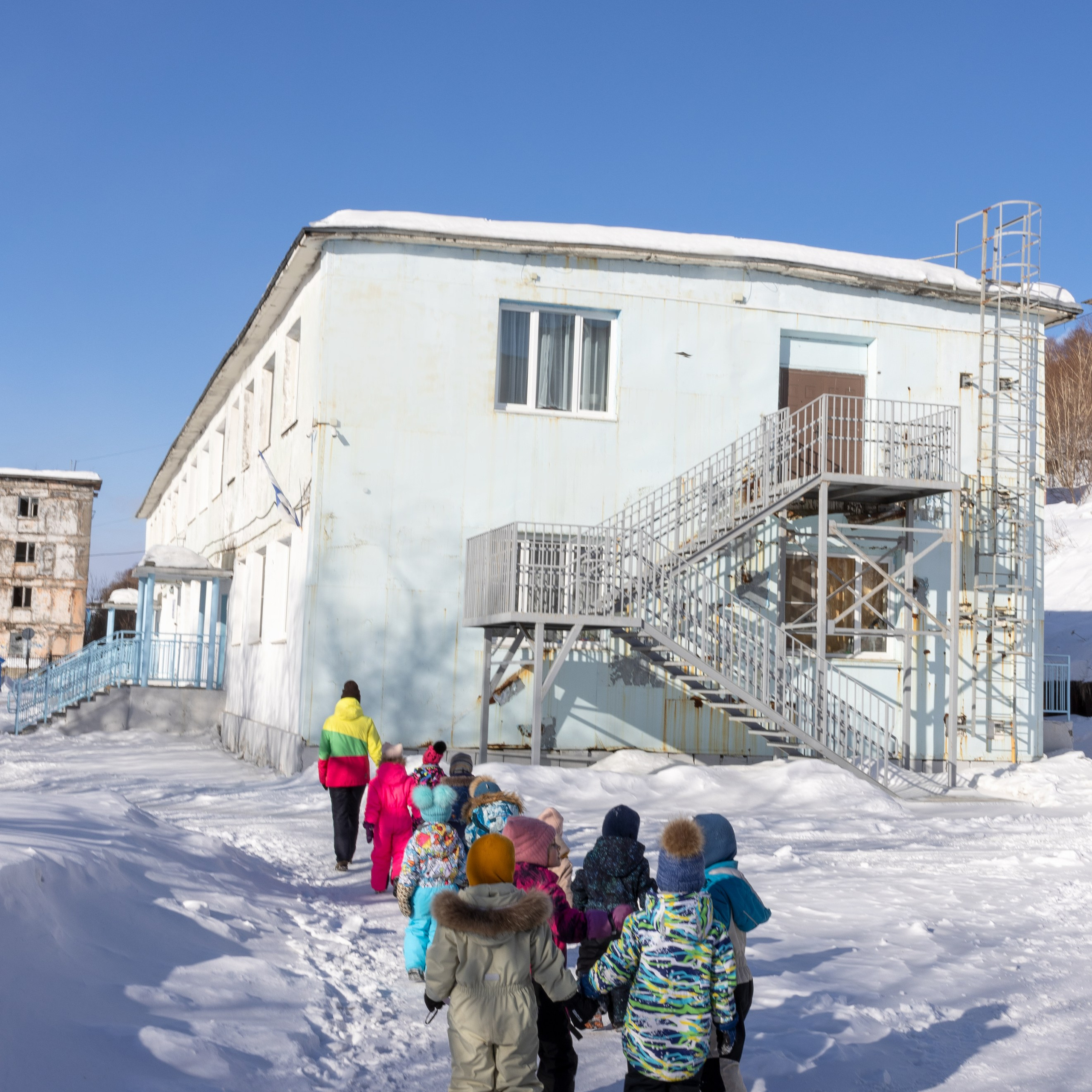 зимняя прогулка