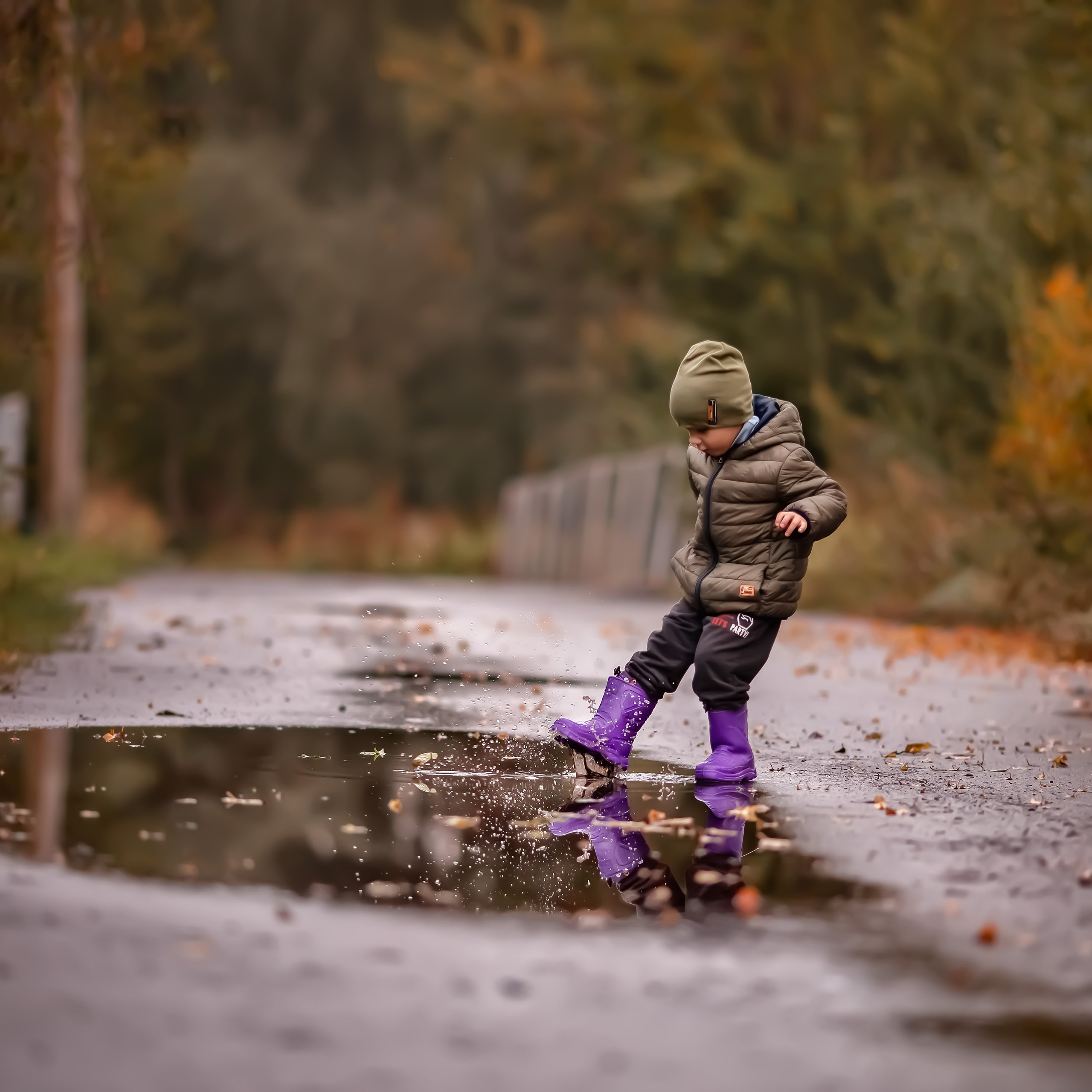 Осень в дерене
