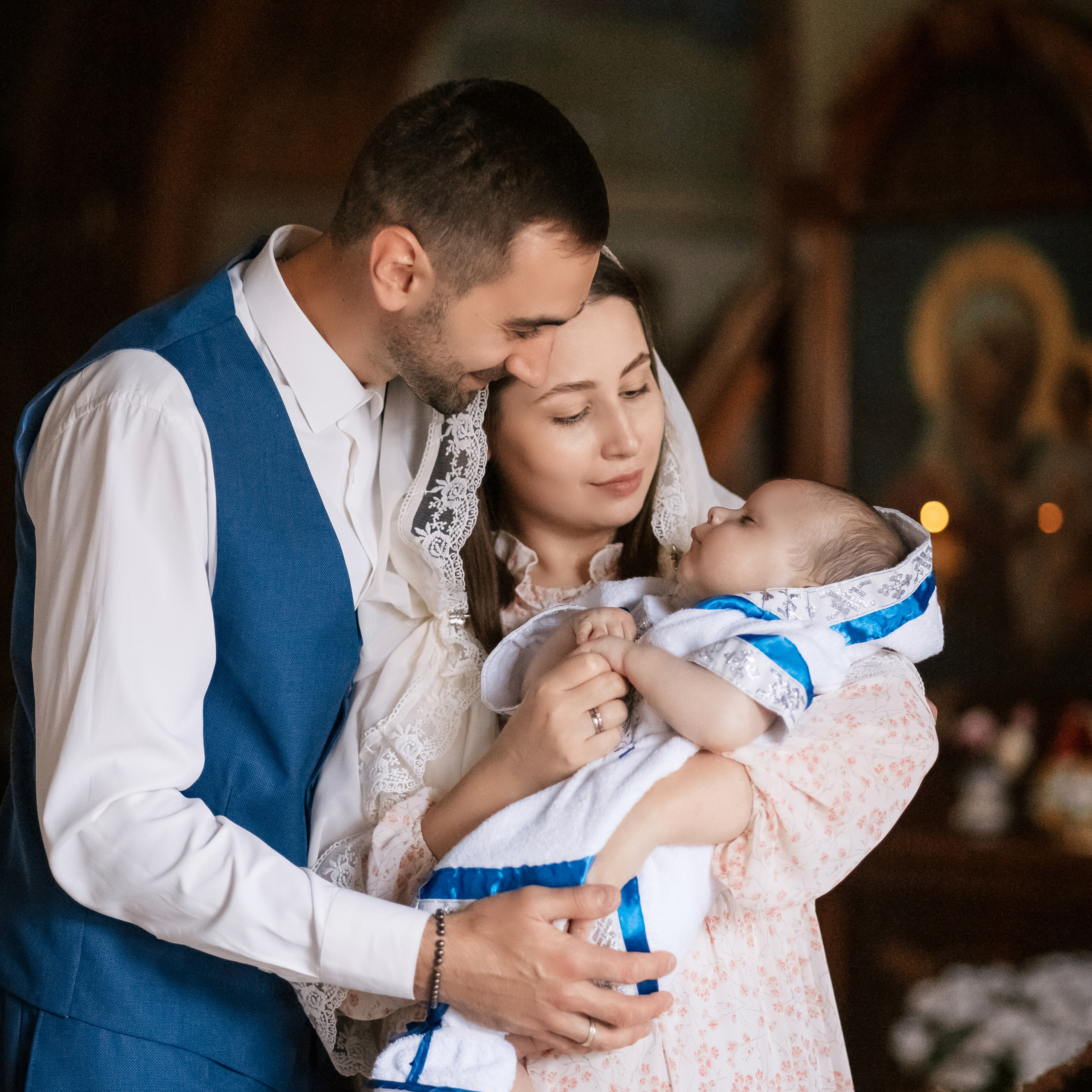 крещение Геннадия в Звенигороде