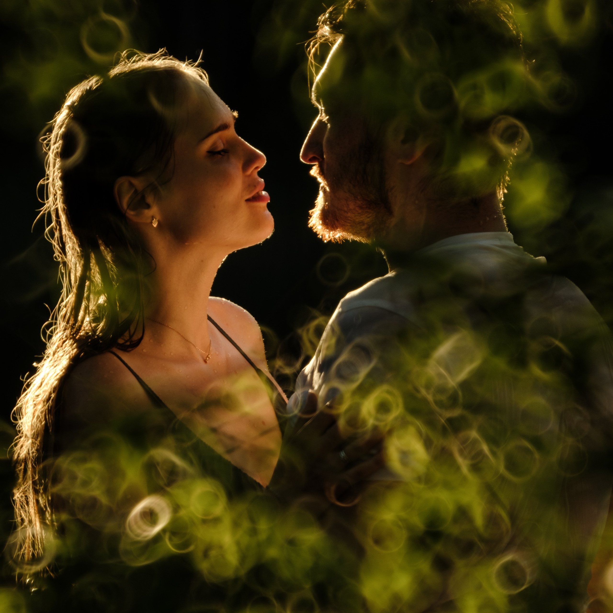 Петя и Лина, на сапах