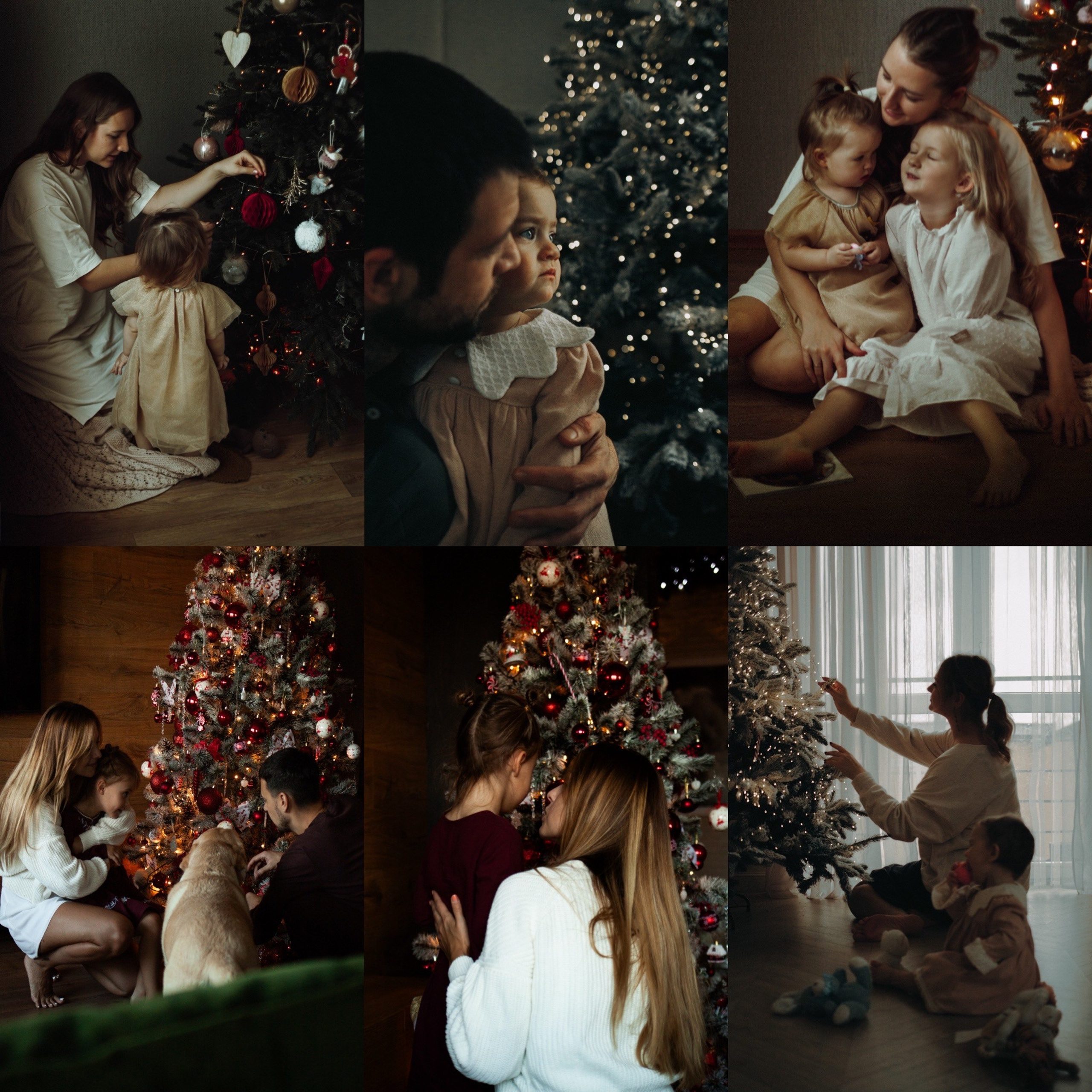 Набор пресетов «Новогодняя серия». Семейный детский фотограф в Калининграде Анна Каратай