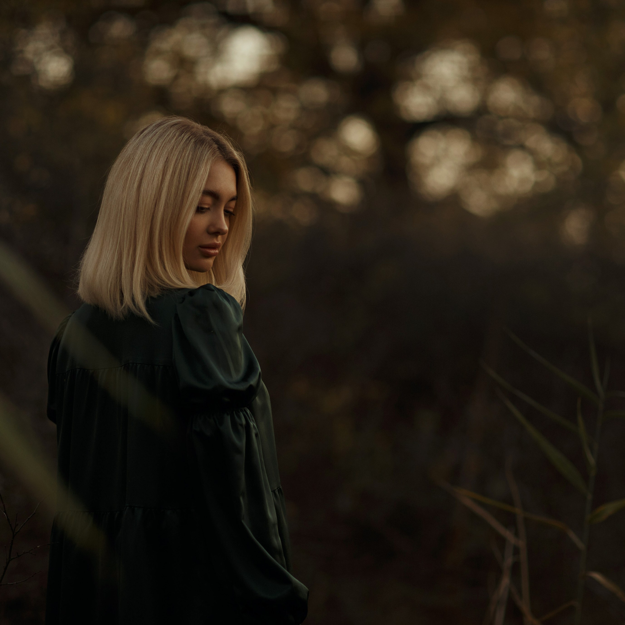 Даша в лесу